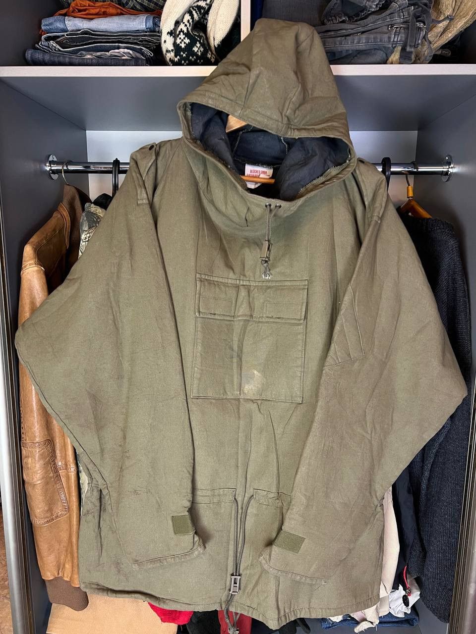 Other Vintage Dutch Army Parka M78 Beschermend 1987 Chemical NBC Size US XL / EU 56 / 4 - 2 Thumbnail