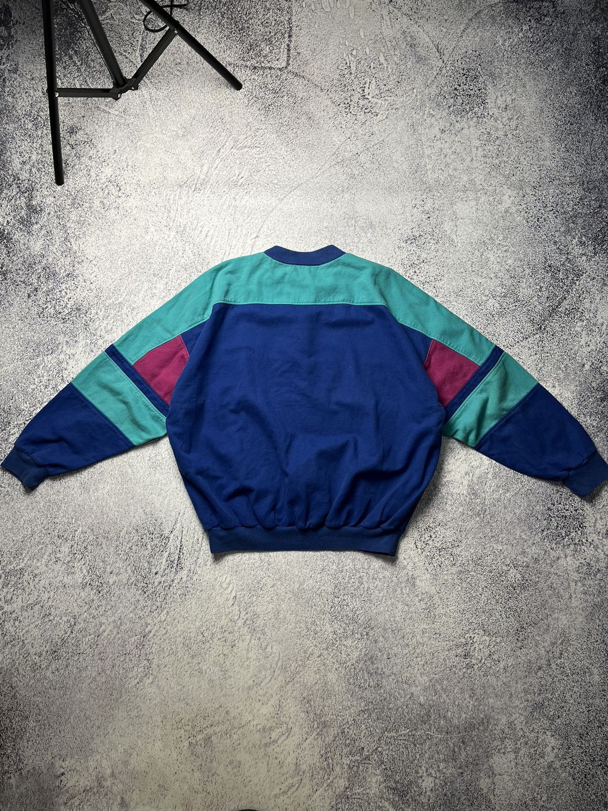 Adidas Vintage Adidas Sports Sweatshirt Half Y2K zip 90s 80s Size US M / EU 48-50 / 2 - 17 Thumbnail