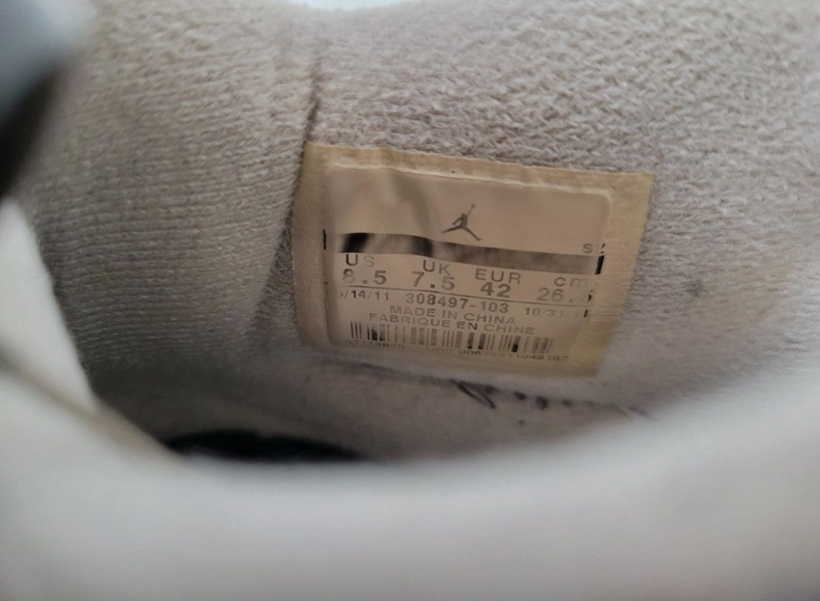 Nike nike Air Jordan 4 White Cement Size US 8.5 / EU 41-42 - 6 Thumbnail