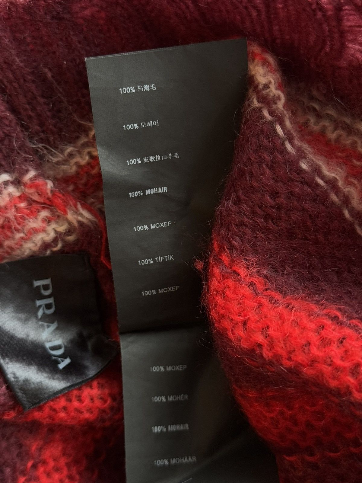 Prada Prada mesh spider web mohair avant garde sweater Size M / US 6-8 / IT 42-44 - 14 Thumbnail