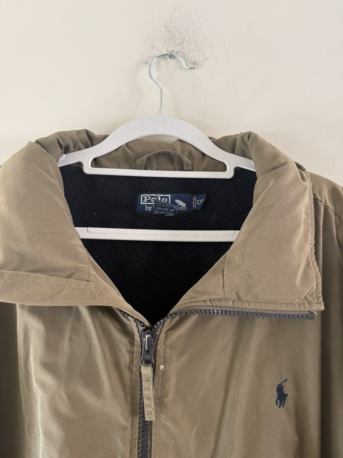 Polo Ralph Lauren Vintage Olive Brown Polo Ralph Lauren Windbreaker Jacket Size US XXL / EU 58 / 5 - 1 Thumbnail