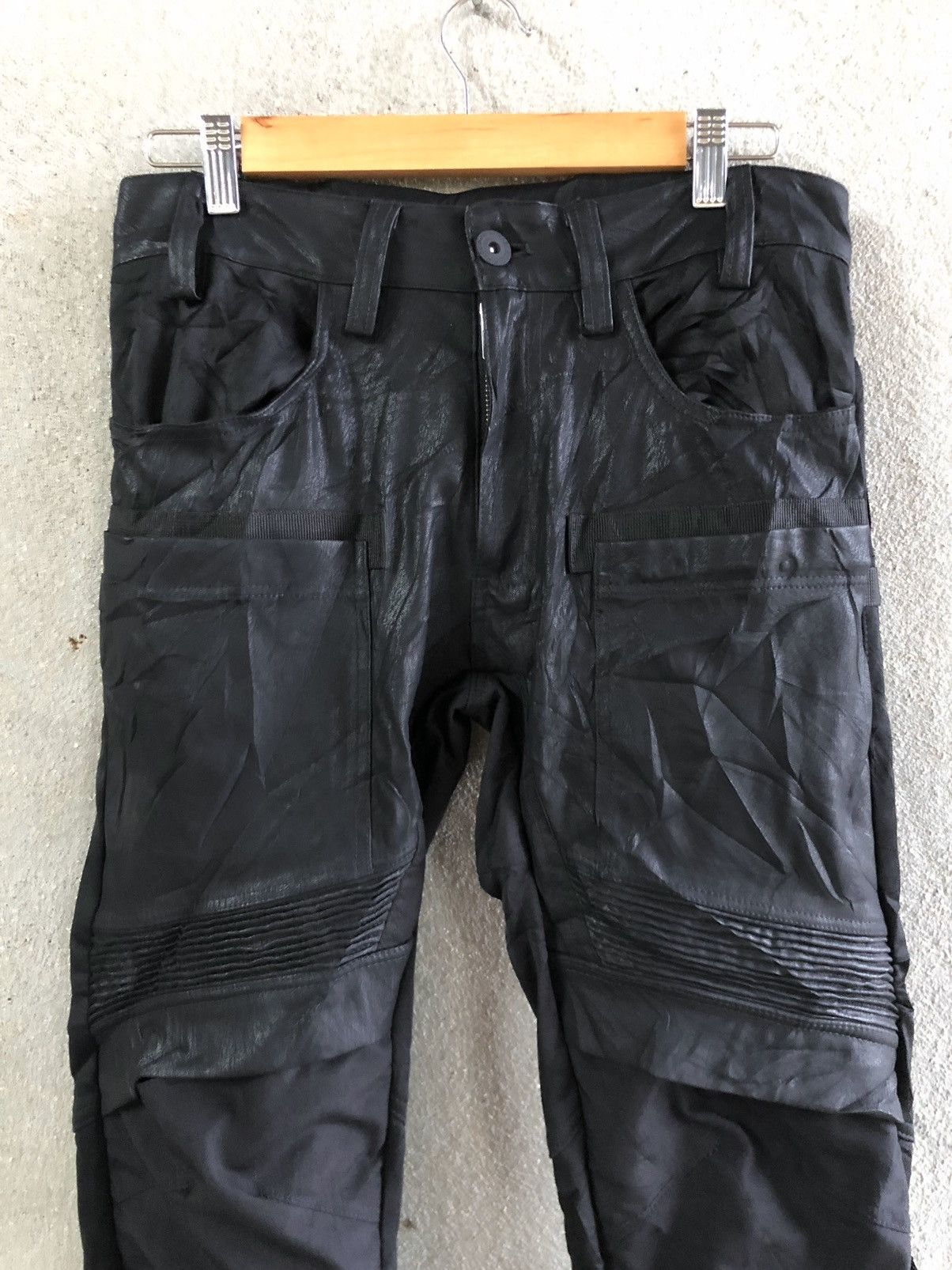 Japanese Brand Fieldcore x Cordura Fabric black biker pants Size US 30 / EU 46 - 4 Thumbnail