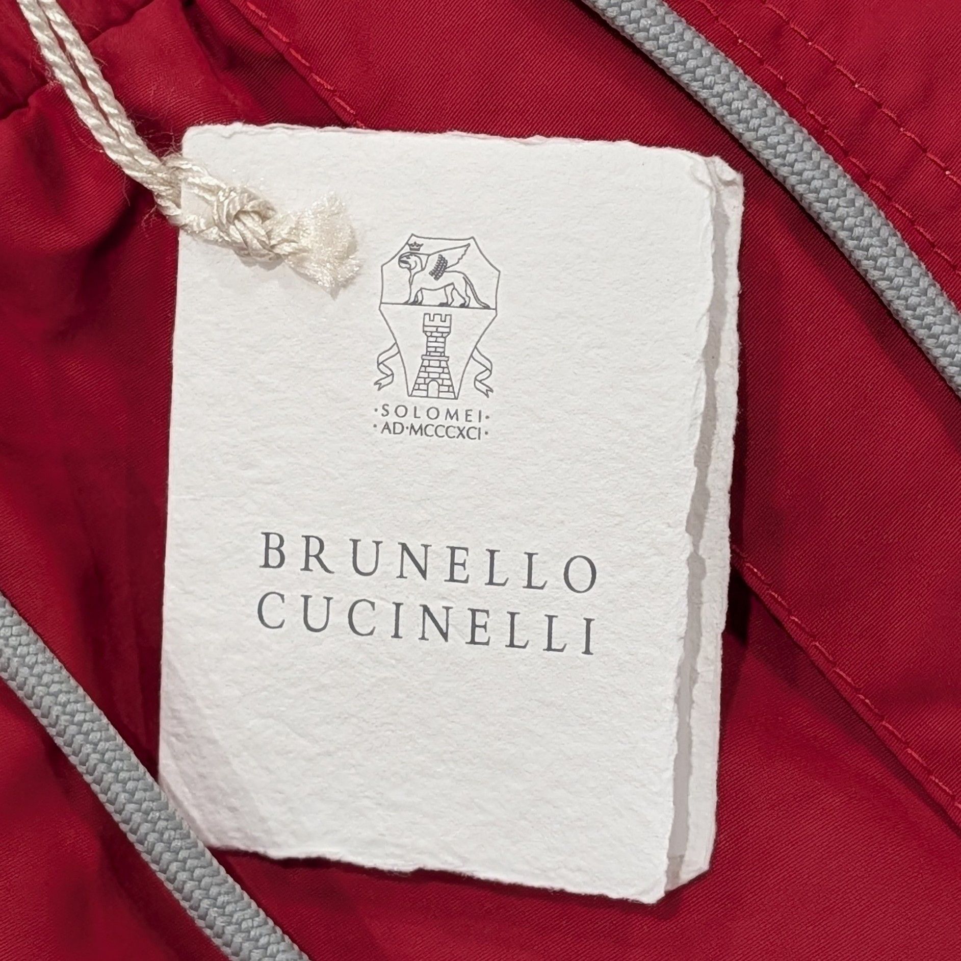Brunello Cucinelli Brunello Cucinelli Colorblock Swim Shorts Trunks Red XL Size US 36 / EU 52 - 6 Thumbnail
