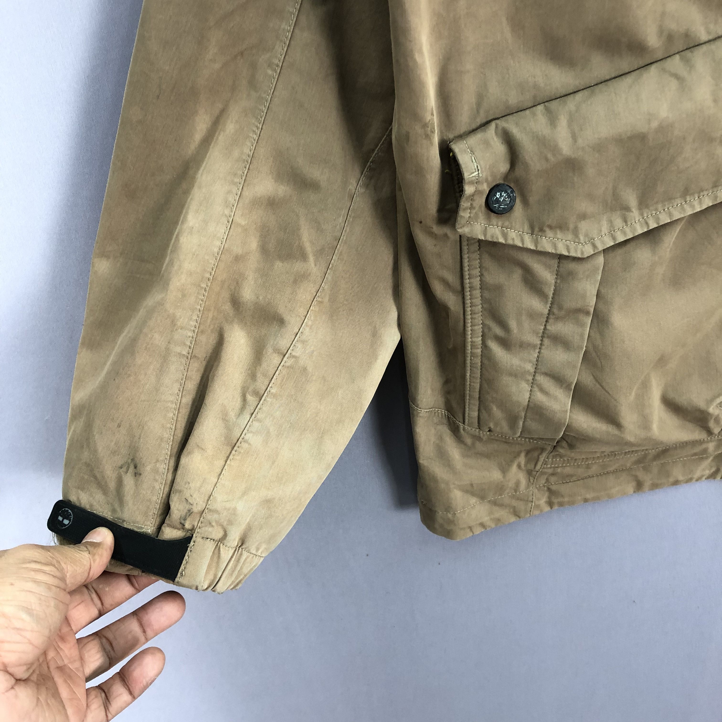 Timberland Vintage Timberland Zipper Windbreaker Jacket Size US L / EU 52-54 / 3 - 10 Thumbnail