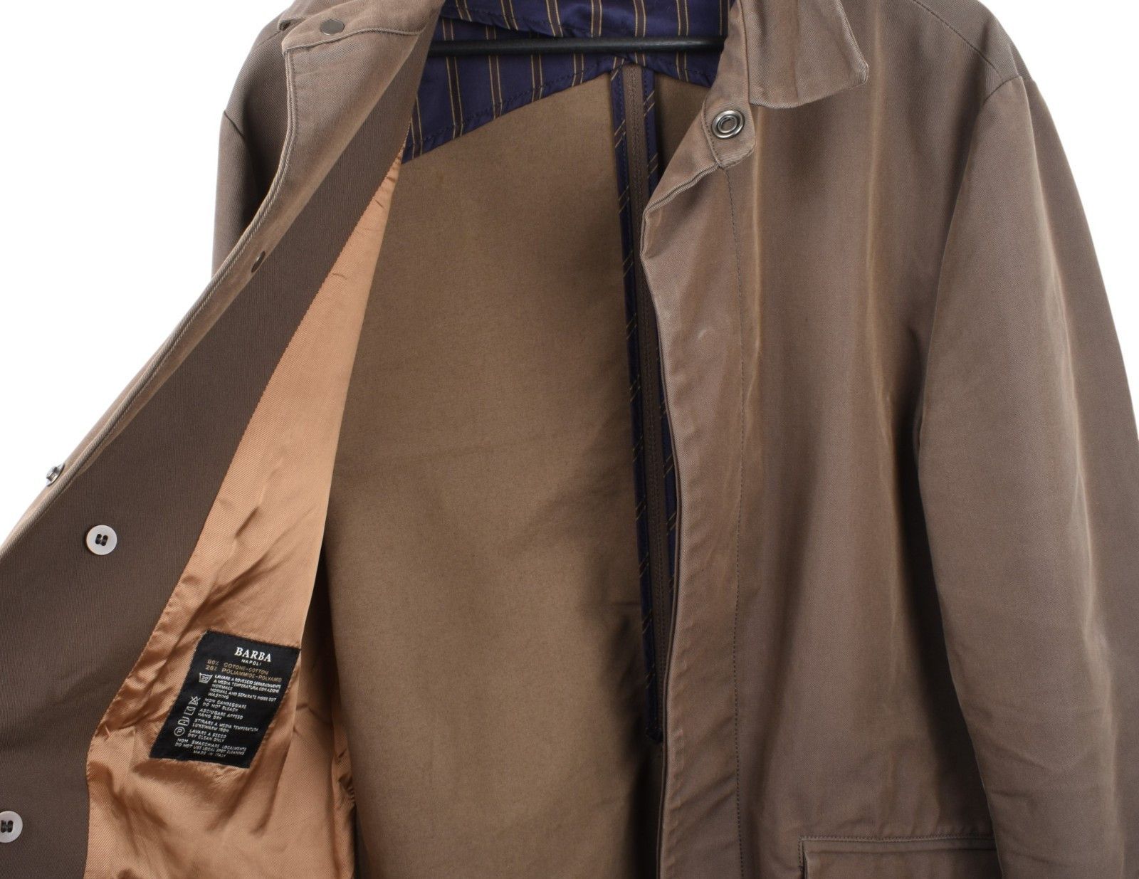 Barba Napoli Barba Napoli Men Coat Trench Size IT48-M, S2100 Size US M / EU 48-50 / 2 - 5 Thumbnail
