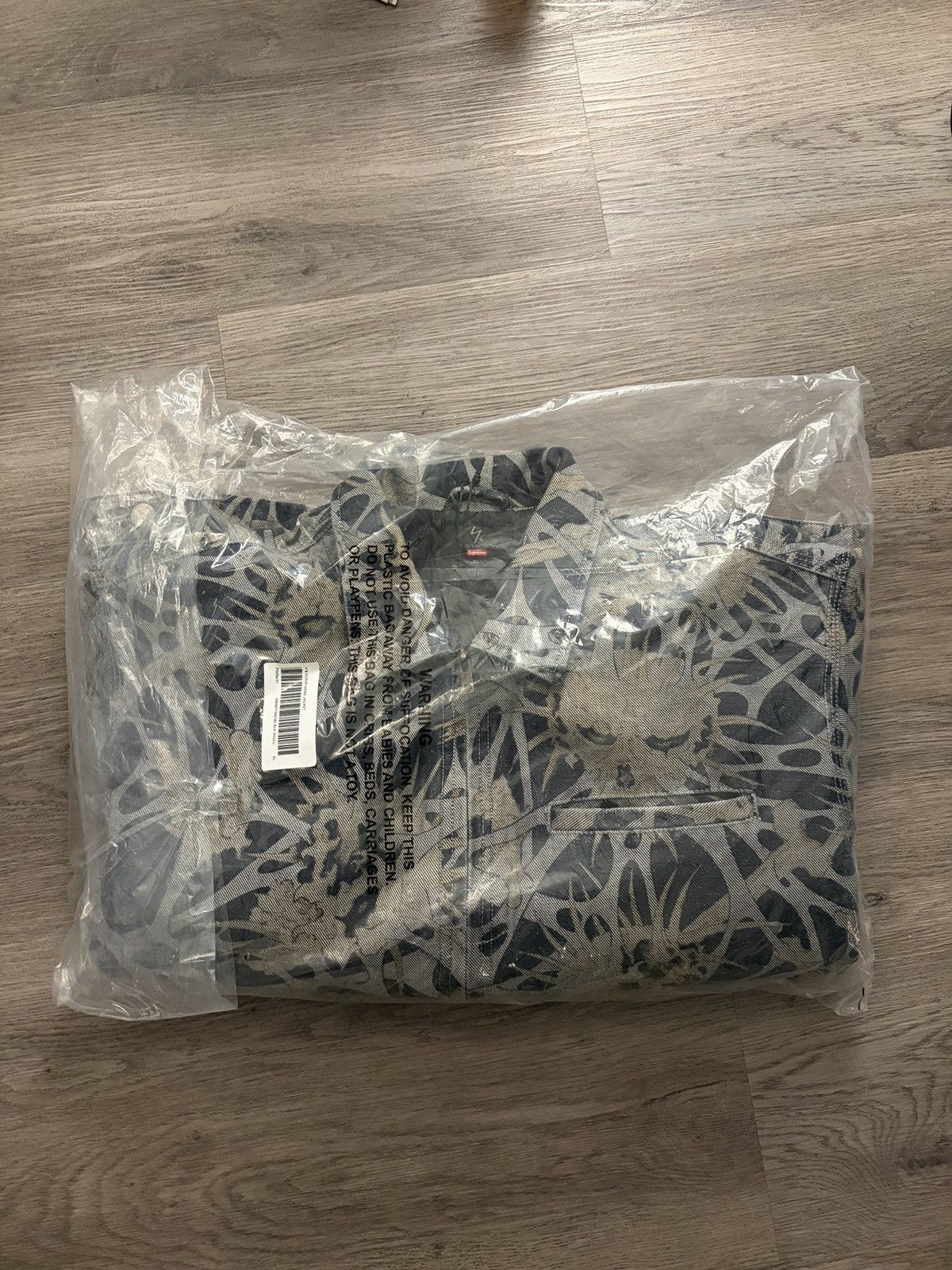 Supreme × Yohji Yamamoto Supreme Yohji Yamamoto Denim Work Jacket Size US XL / EU 56 / 4 - 4 Thumbnail