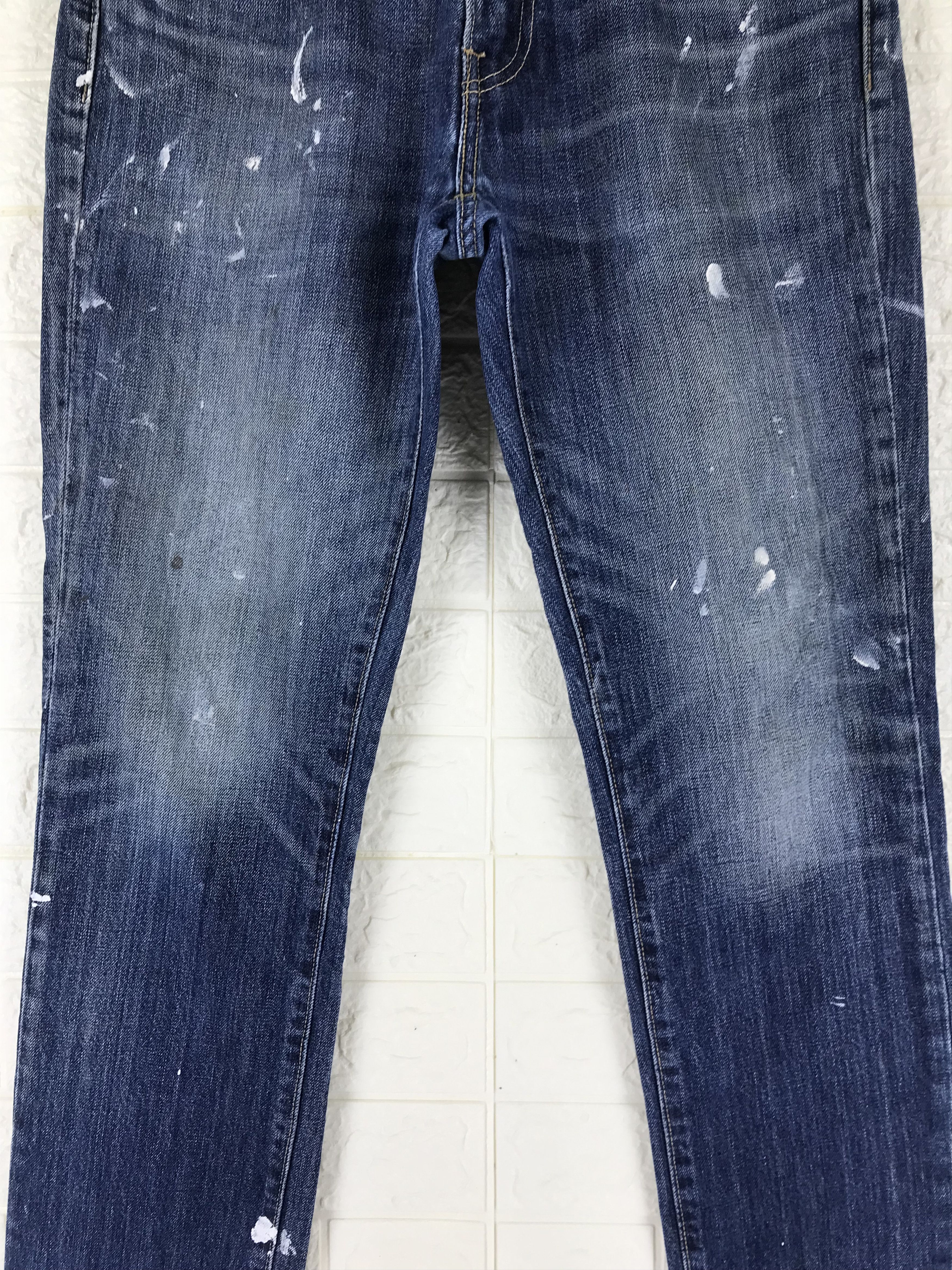 Levi's Vintage Levi's 511 Paint Splattered Jeans Size US 31 - 3 Thumbnail