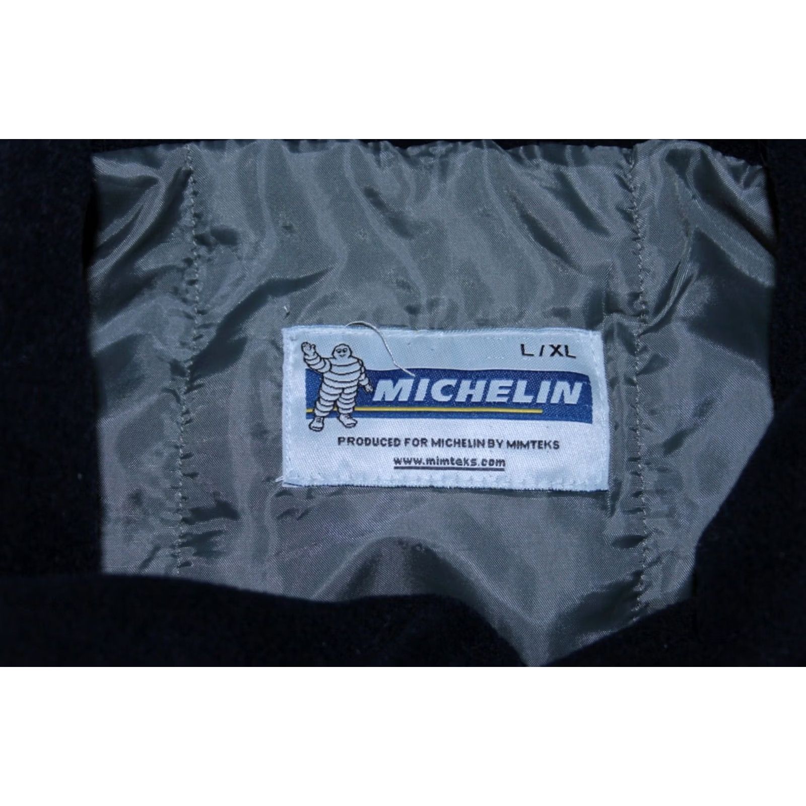Vintage VINTAGE Michelin racing jacket Mens L/XL Navy Polyester Jacket Size US L / EU 52-54 / 3 - 6 Thumbnail