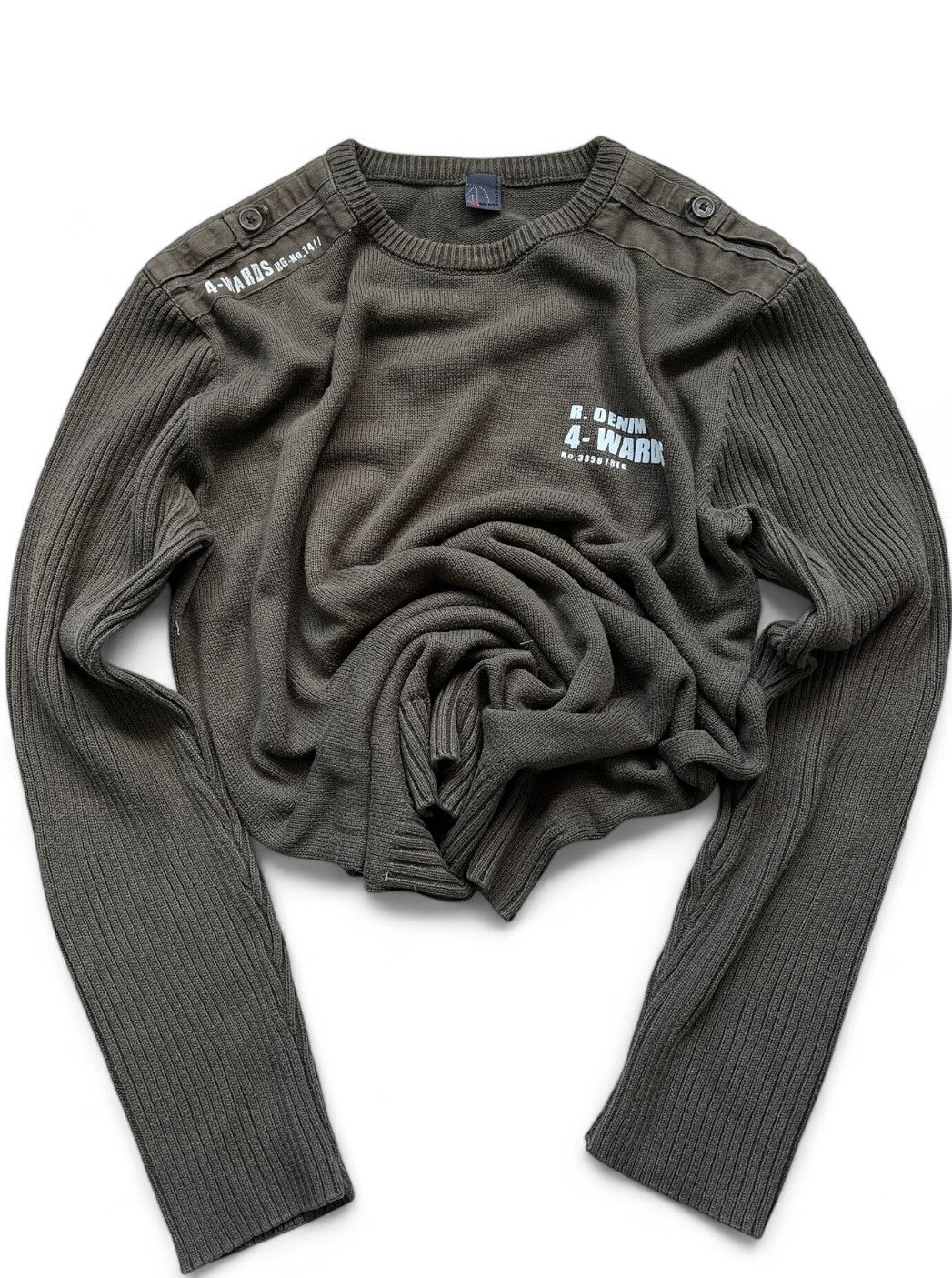 Japanese Brand VTG Y2K Junya Watanabe Kapital Style Japanese Sweater Size US M / EU 48-50 / 2 - 1 Thumbnail