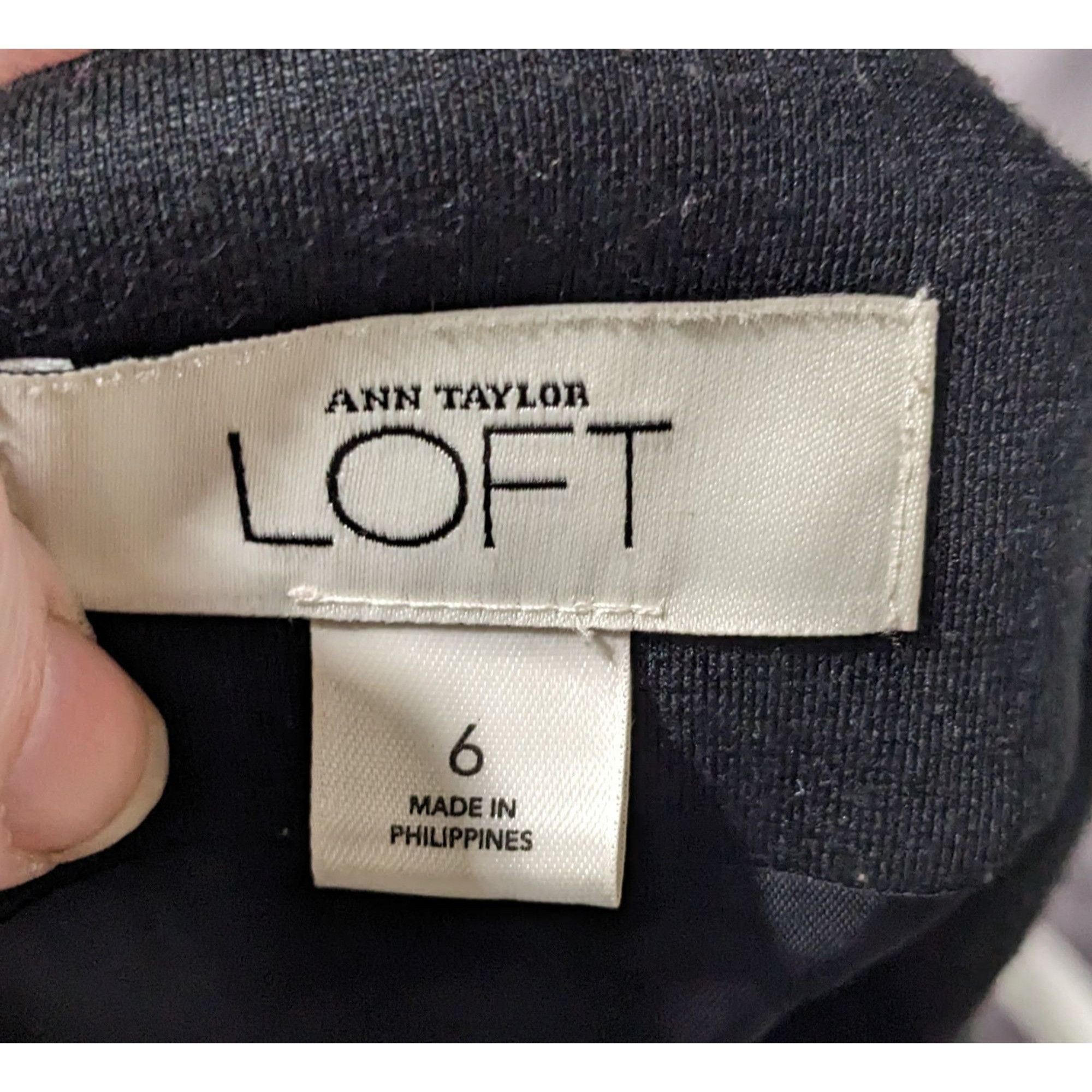 Loft Preppy Color Block Skirt by Ann Taylor Loft Size 28" / US 6 / IT 42 - 6 Thumbnail