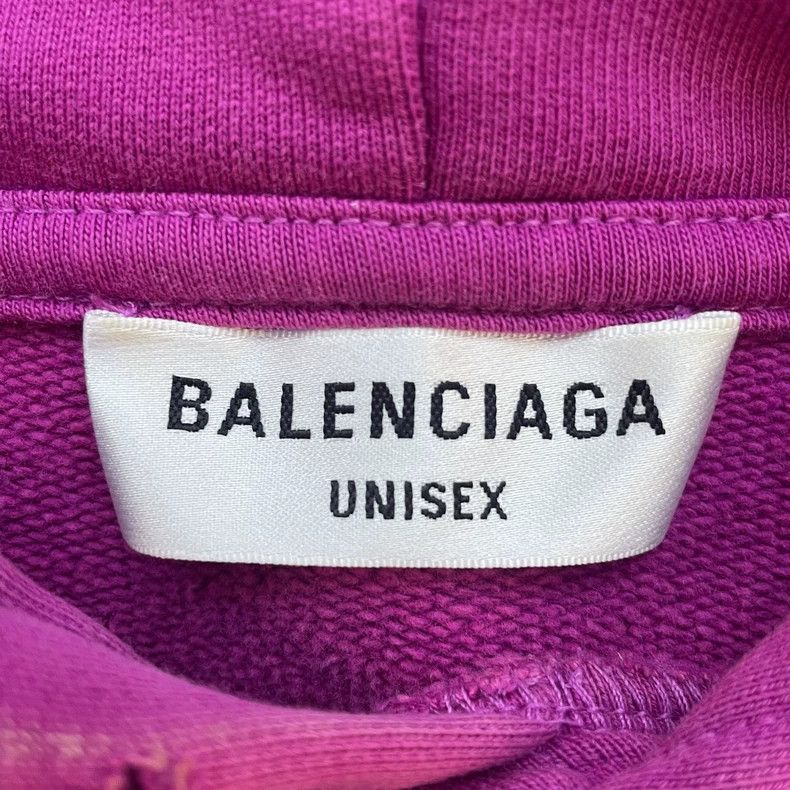 Balenciaga Balenciaga Embroidered Loose Hooded Sweatshirt Size L / US 10 / IT 46 - 6 Thumbnail