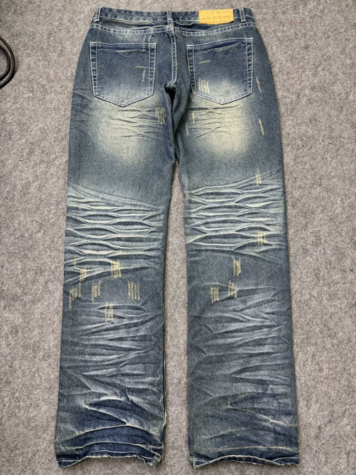 Japanese Brand Superubis Heavy Art Denim F779 Size US 32 / EU 48 - 16 Thumbnail
