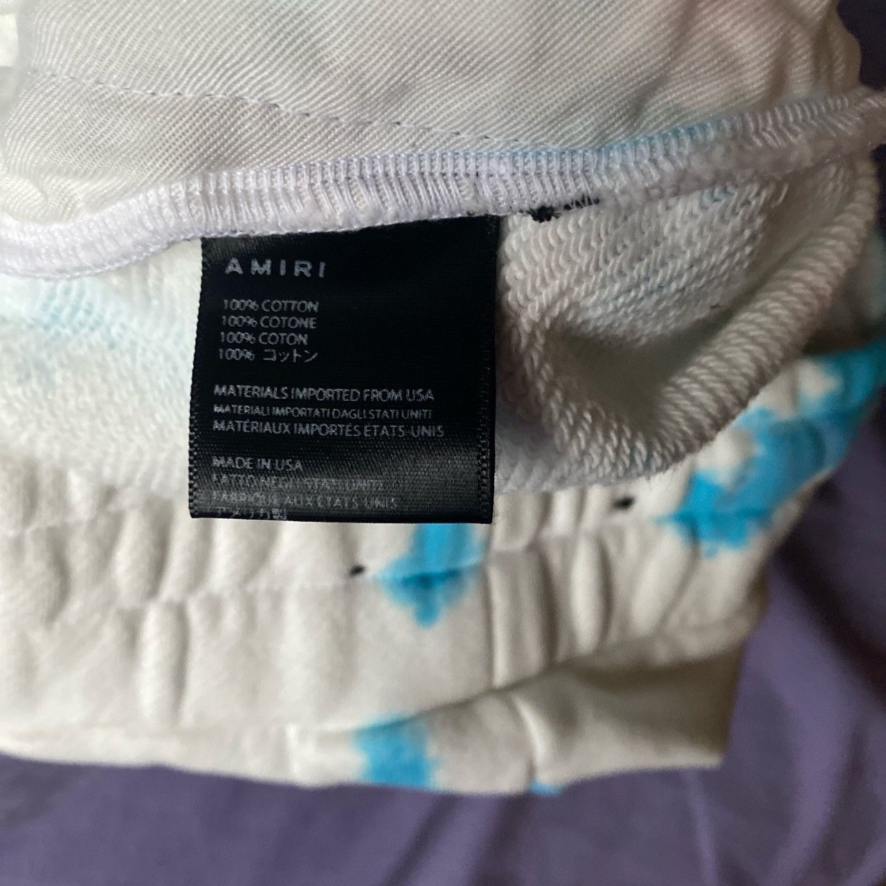 Amiri Amiri Core Logo Tie Dye Shorts Size US 34 / EU 50 - 9 Thumbnail