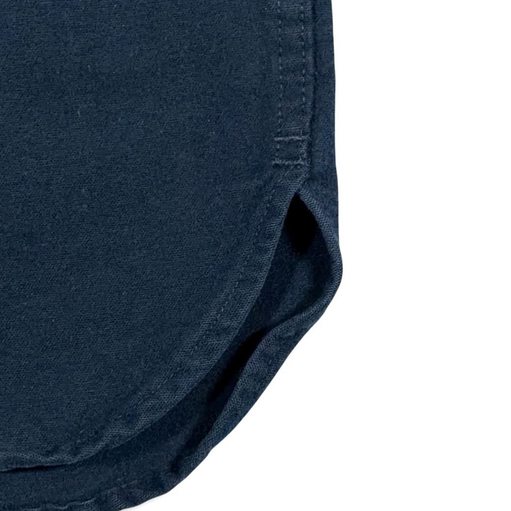 Vintage VINTAGE LL Bean Shirt Mens Blue Chamois Flannel 90s Heritage Button-Up Pocketed 30" Length Medium... Size US M / EU 48-50 / 2 - 7 Thumbnail