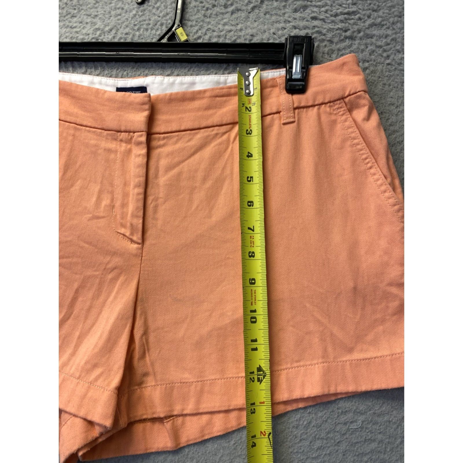 J.Crew VINTAGE J.CREW Women's Shorts 12 Coral Casual Summer Spring Mid Rise 36 in Waist Size 34" / US 12 / IT 48 - 4 Thumbnail