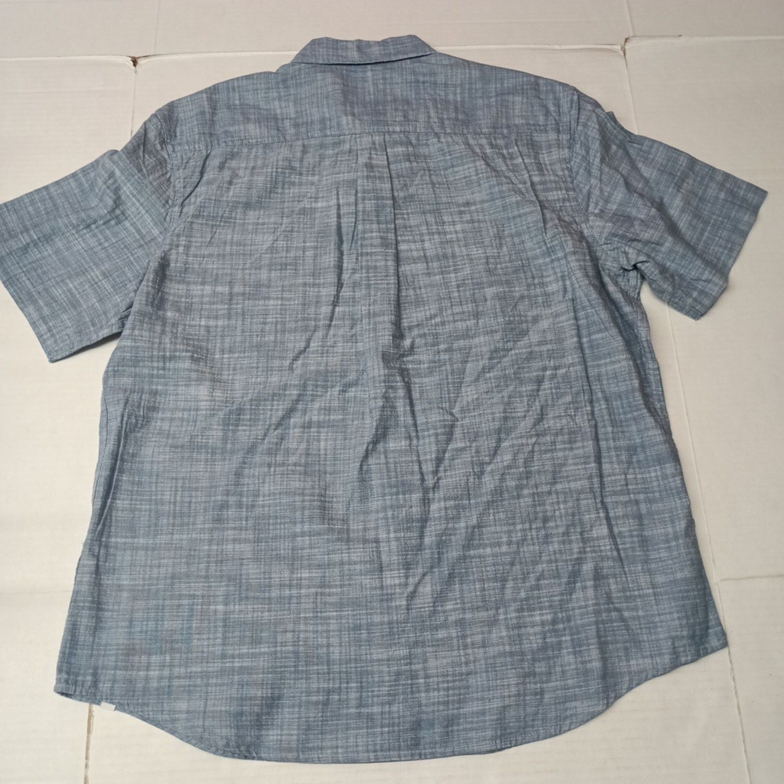 Chaps Chaps Seacoast Wash Chambray Woven Shirt Mens XL Blue Shadow Size US XL / EU 56 / 4 - 7 Thumbnail