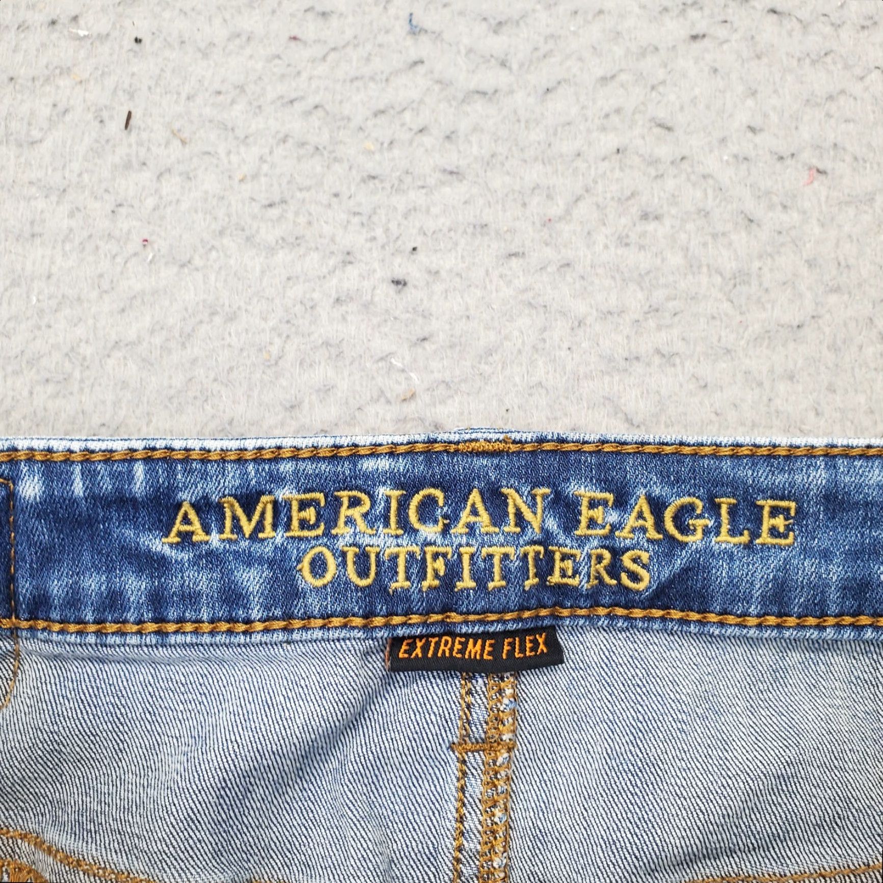 American Eagle Outfitters American Eagle Outfitters Jeans Womens 29x30 Blue Denim Distressed Straight 5-Pocket Regular Size 29 WW Womens Stock〜 Size 29" - 7 Thumbnail