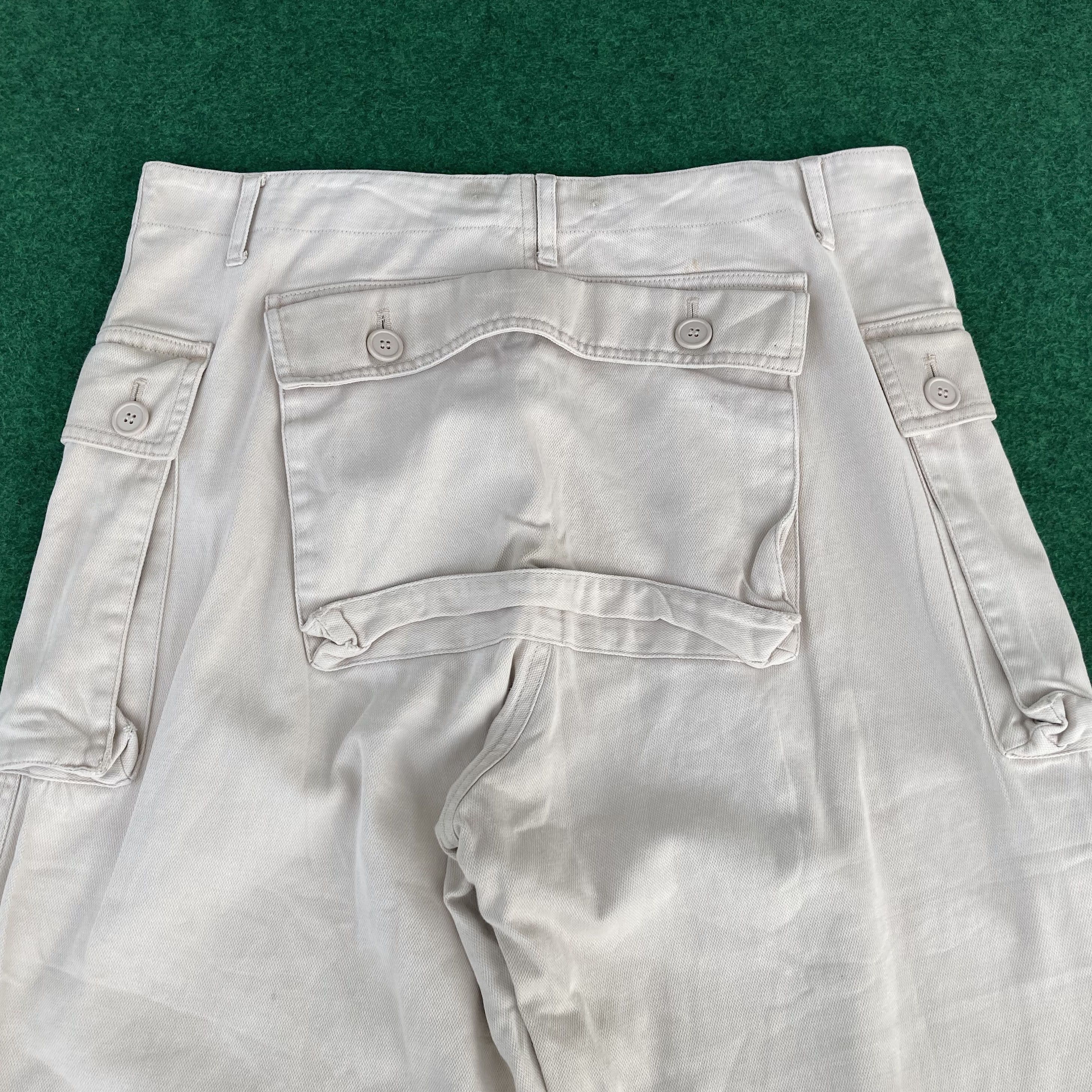Japanese Brand × Vintage Vtg Monkey Pants Military Workwear Loose Pant Jeans Size US 32 / EU 48 - 11 Thumbnail