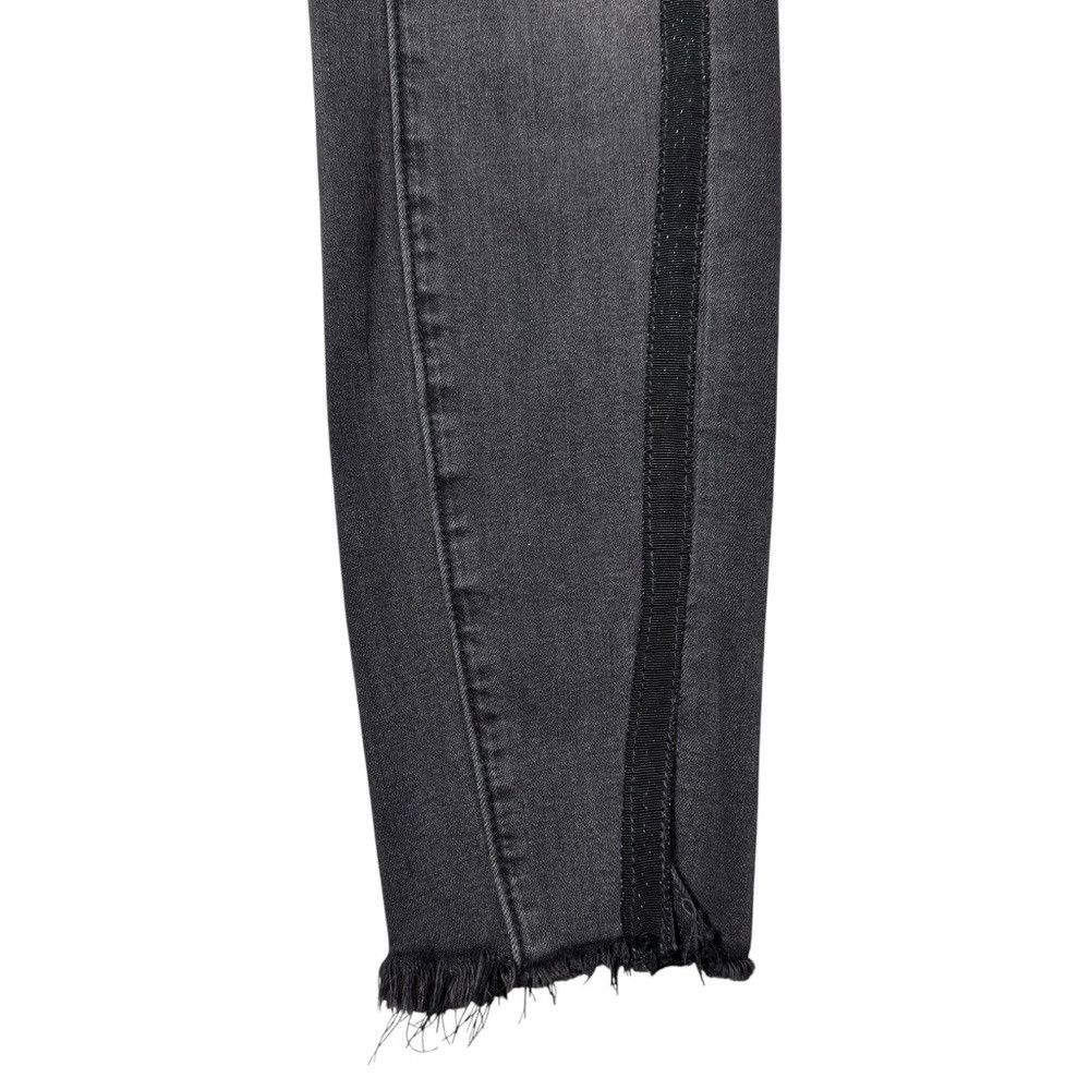 Paige PAIGE Verdugo Ankle Twist Seam Skinny Black Granite Jeans S Size 27" / US 4 / IT 40 - 9 Thumbnail