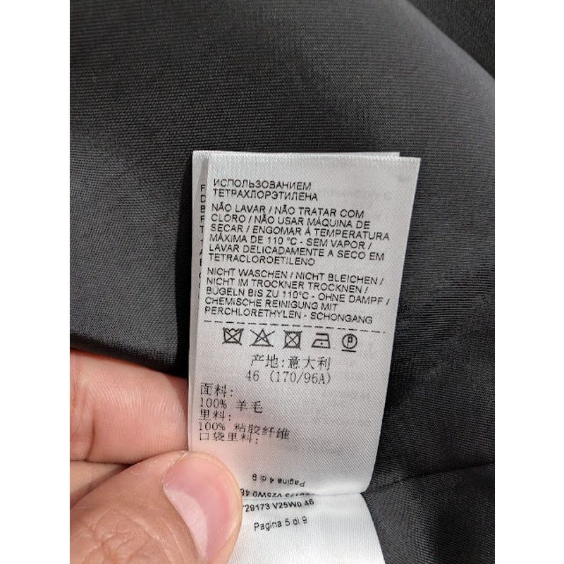 Bottega Veneta o1rshd1 Light Wool Twill Jacket in Black Size US S / EU 44-46 / 1 - 17 Thumbnail