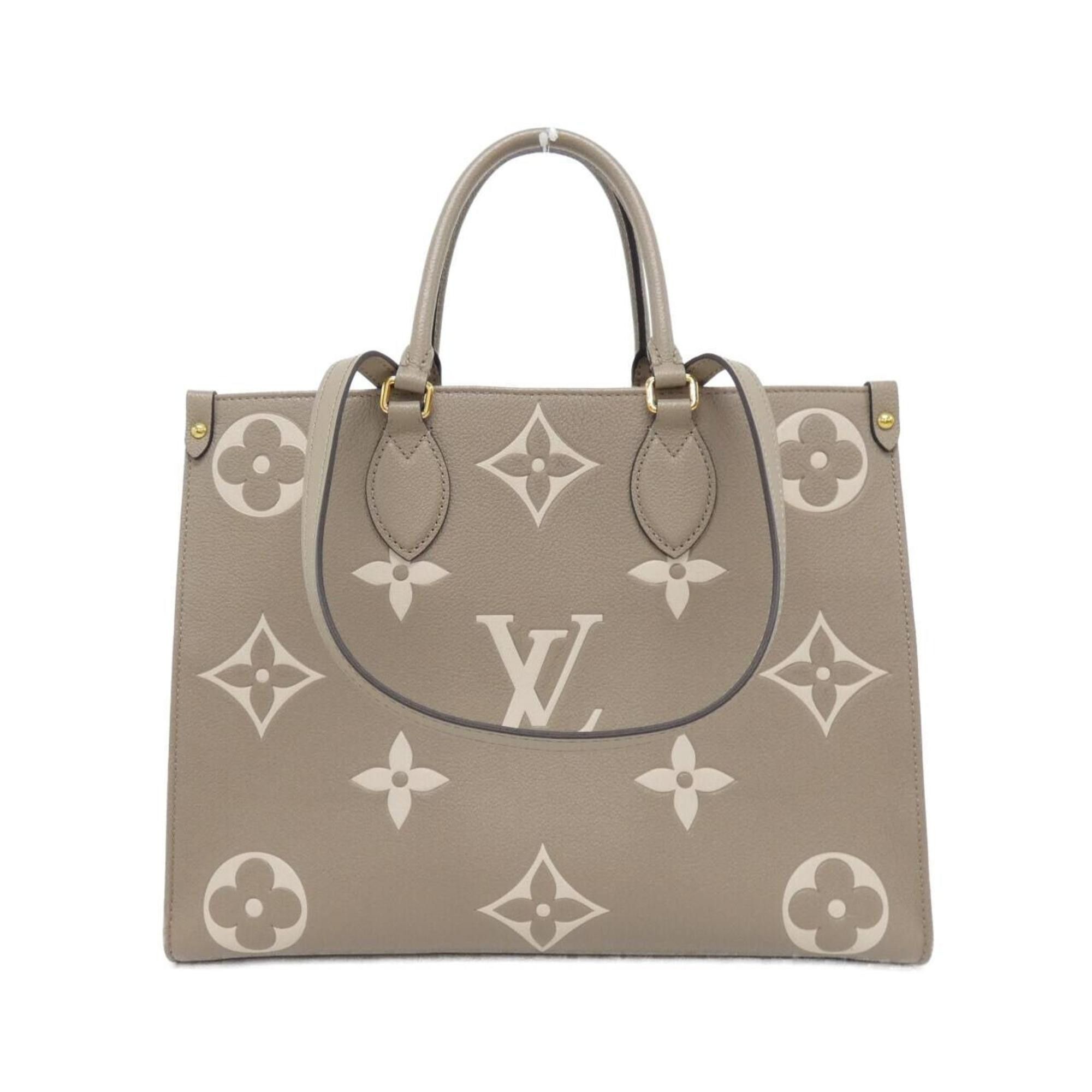 Louis Vuitton Two-Tone Monogram Empreinte On-the-Go MM M45494 Handbag