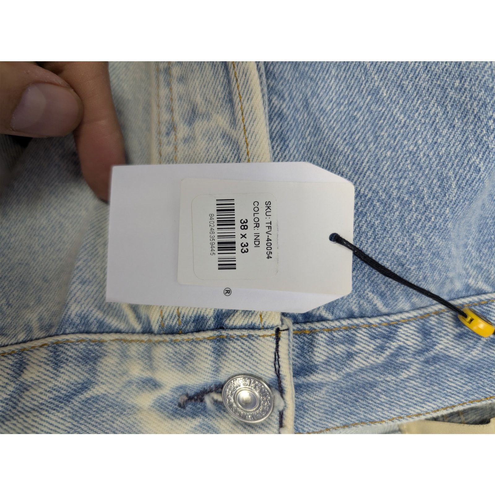 Gallery Dept. o1rshd1 Size: 38W x 33L / Two Face Ventura Denim Jeans Blue Size US 38 / EU 54 - 22 Thumbnail