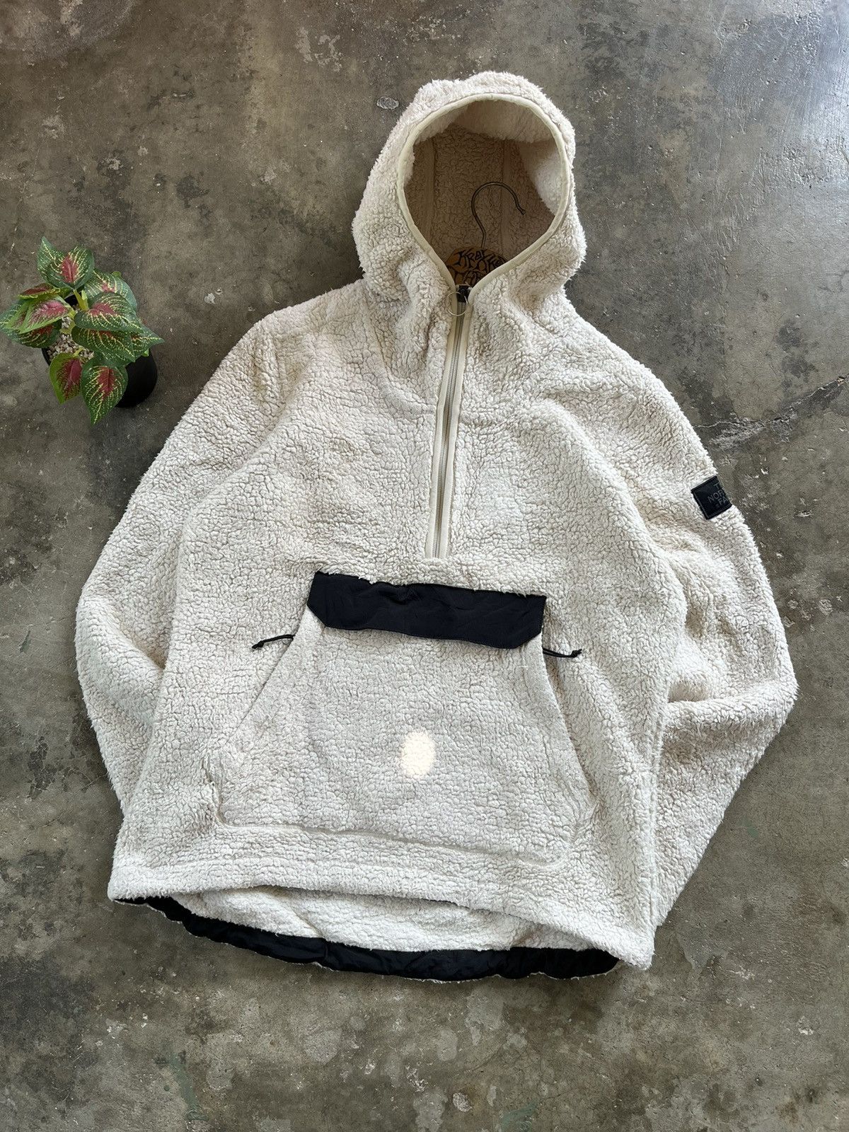 Japanese Brand × The North Face 🔥The North Face Anorak Half Zipper Sherpa Hoodie Size S / US 4 / IT 40 - 1 Thumbnail