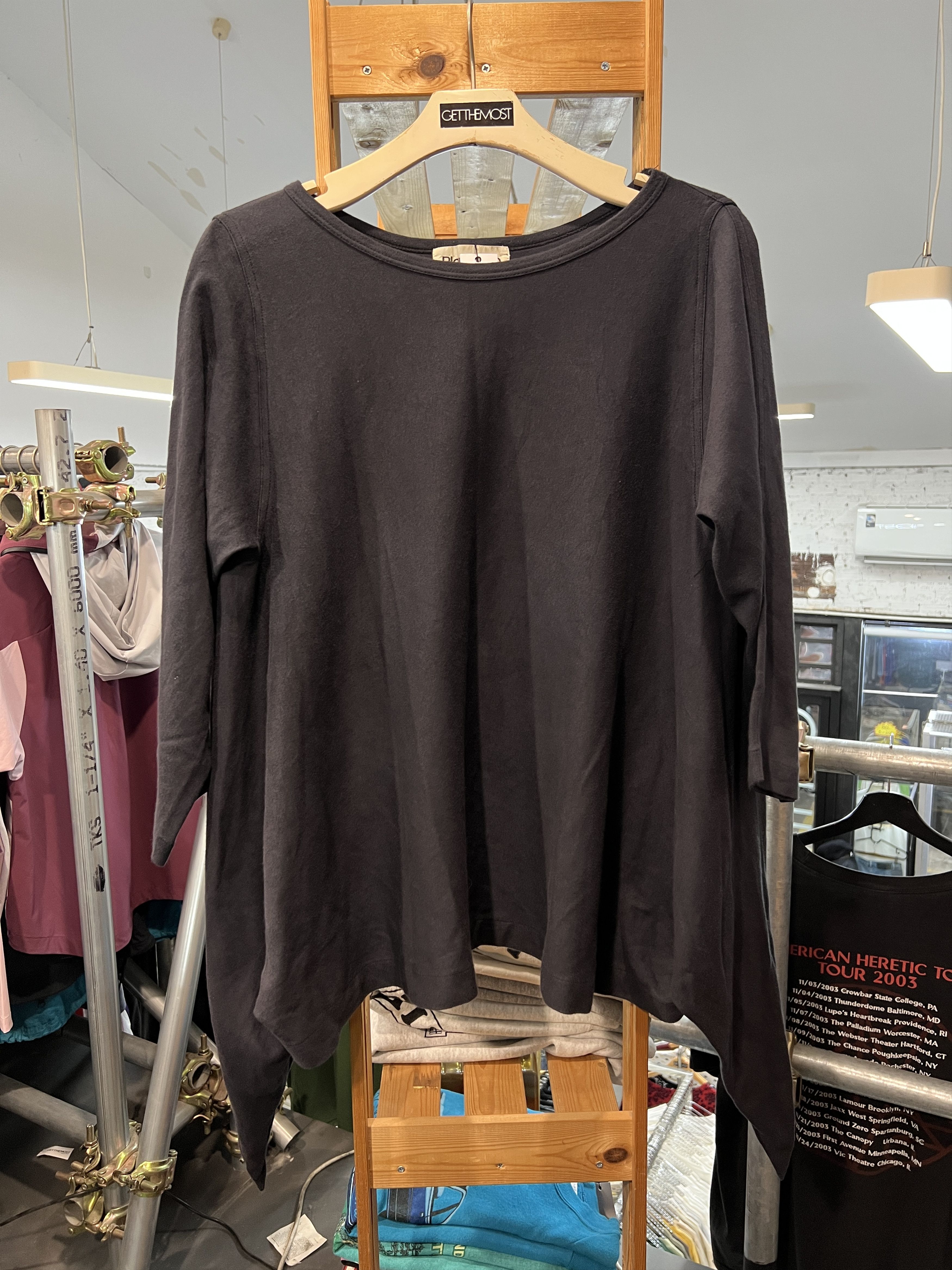 Issey Miyake Plantation ISSEY MIYAKE Swing Tunic Top (M) GTMP388 Size M / US 6-8 / IT 42-44 - 1 Thumbnail
