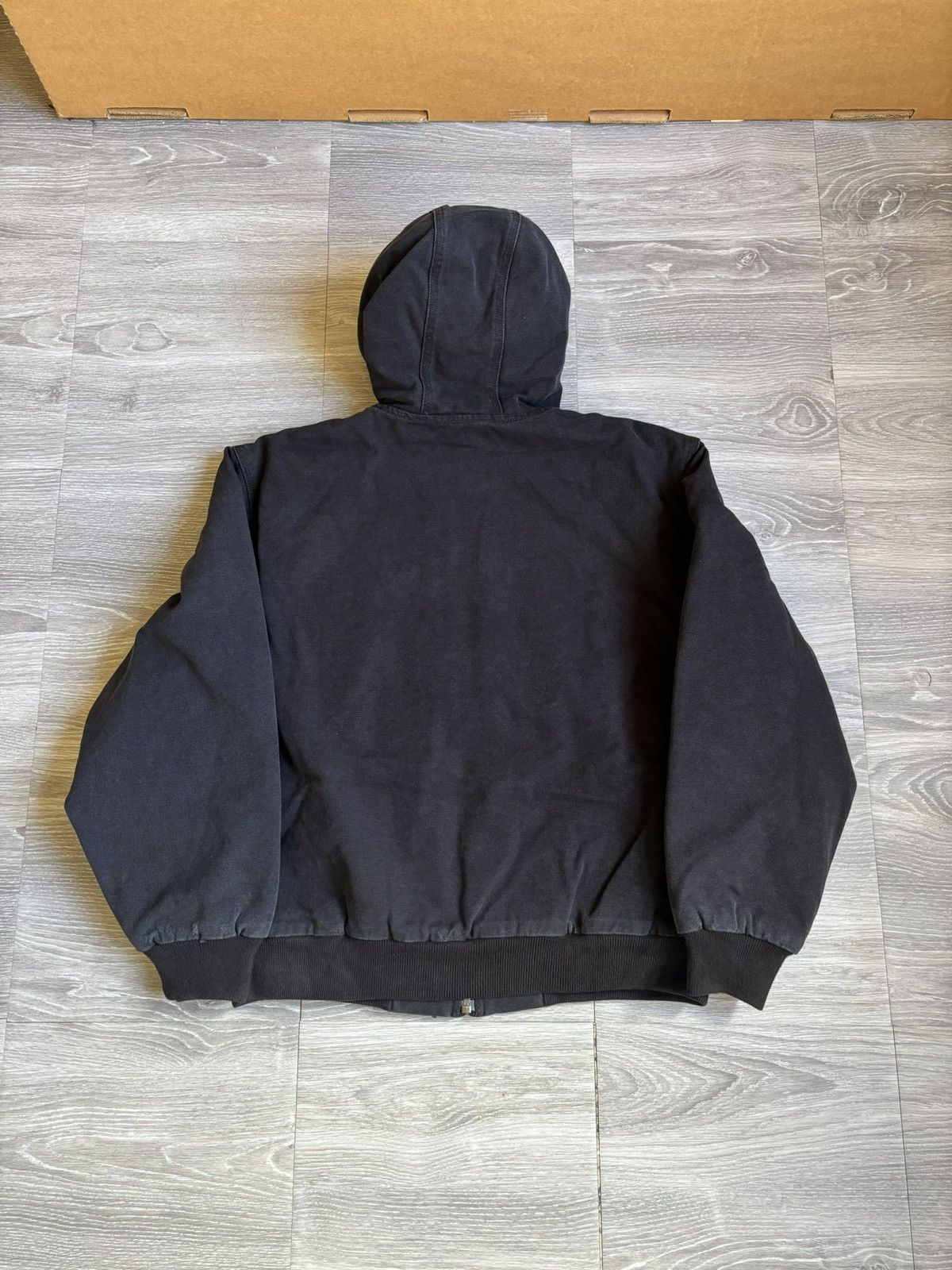 Supreme Supreme Reflective Arc Hooded Work Jacket Black FW25 Size US S / EU 44-46 / 1 - 8 Thumbnail