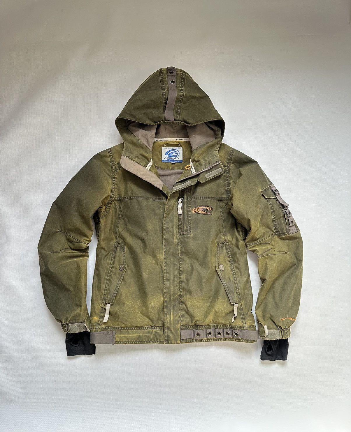 O'Neill vintage o neil jacket Software Ski Snow Technical hoodie Size US M / EU 48-50 / 2 - 1 Thumbnail