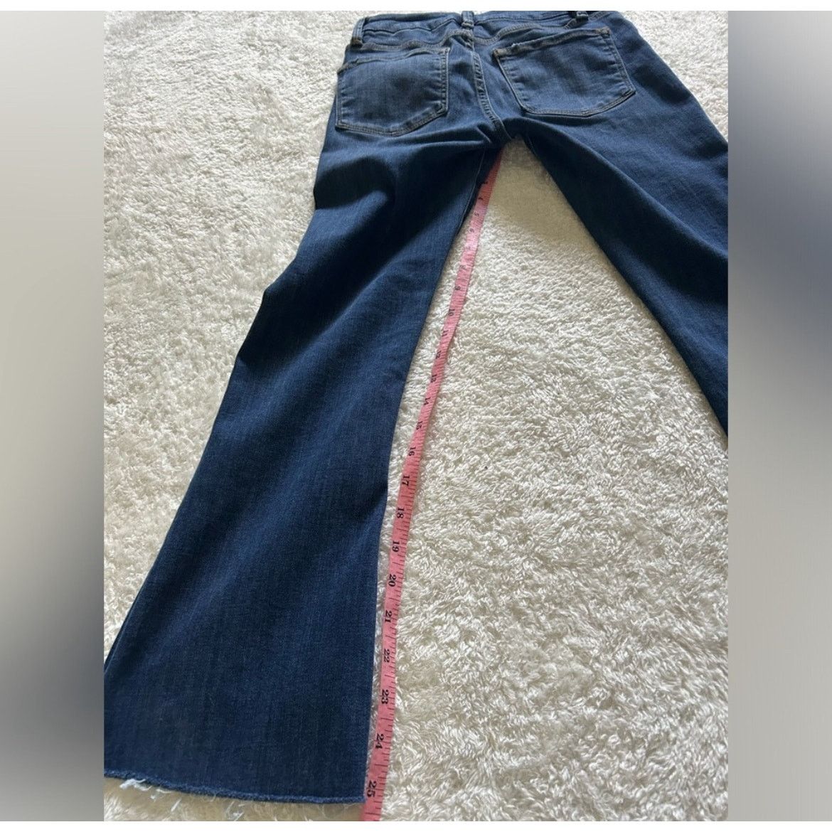 Frame FRAME Le Crop Mini Boot Dark Blue Jean Size 26 Size 26" / US 2 / IT 38 - 3 Thumbnail