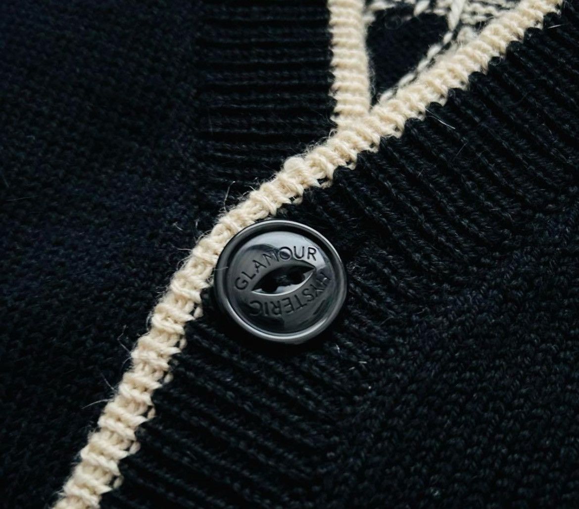 Hysteric Glamour × Japanese Brand × Vintage Hysteric Glamour “marijuana” cardigan Size US M / EU 48-50 / 2 - 8 Thumbnail