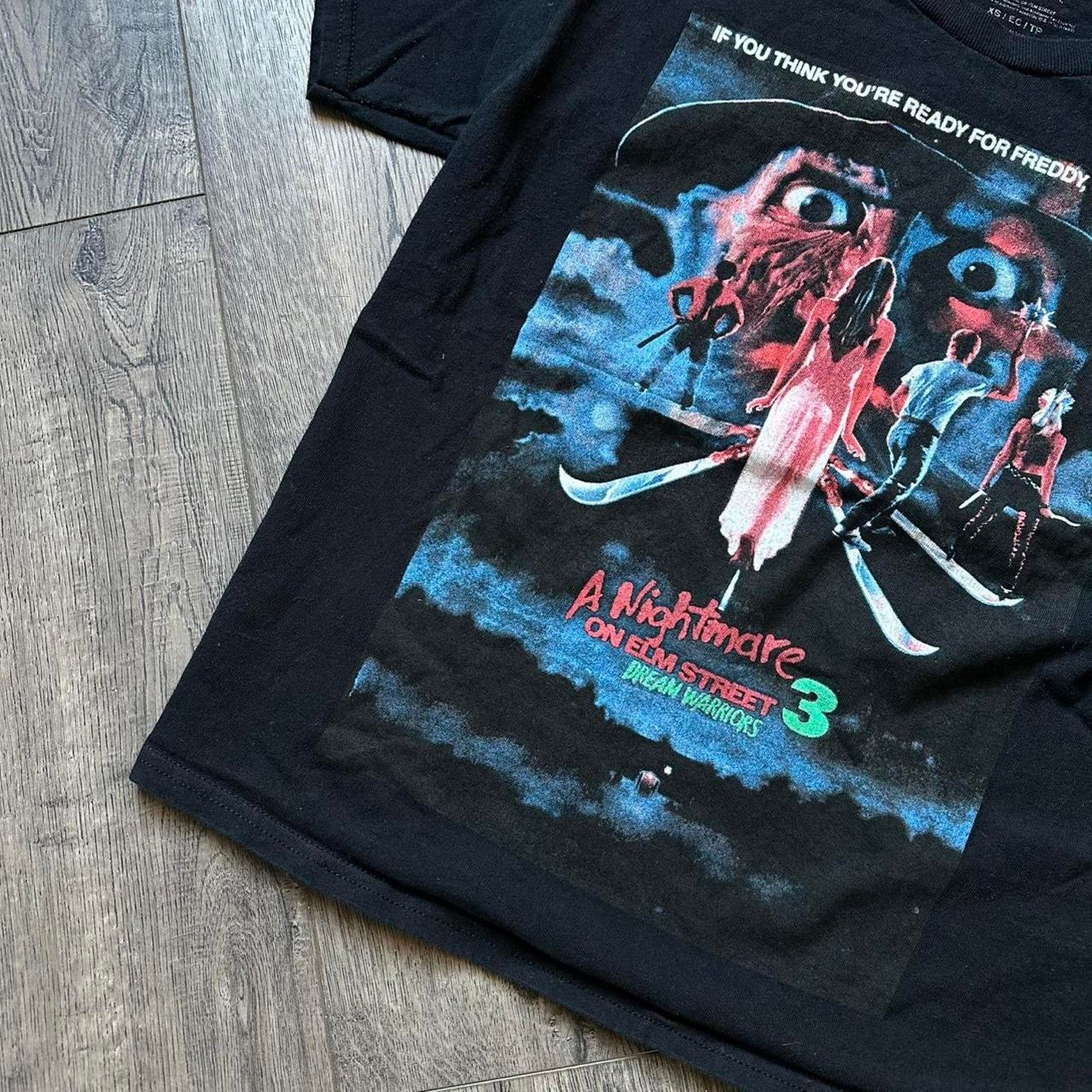 Other Vintage Nightmare on elm street Movie Graphic Tee Shirt Size US XS / EU 42 / 0 - 2 Thumbnail