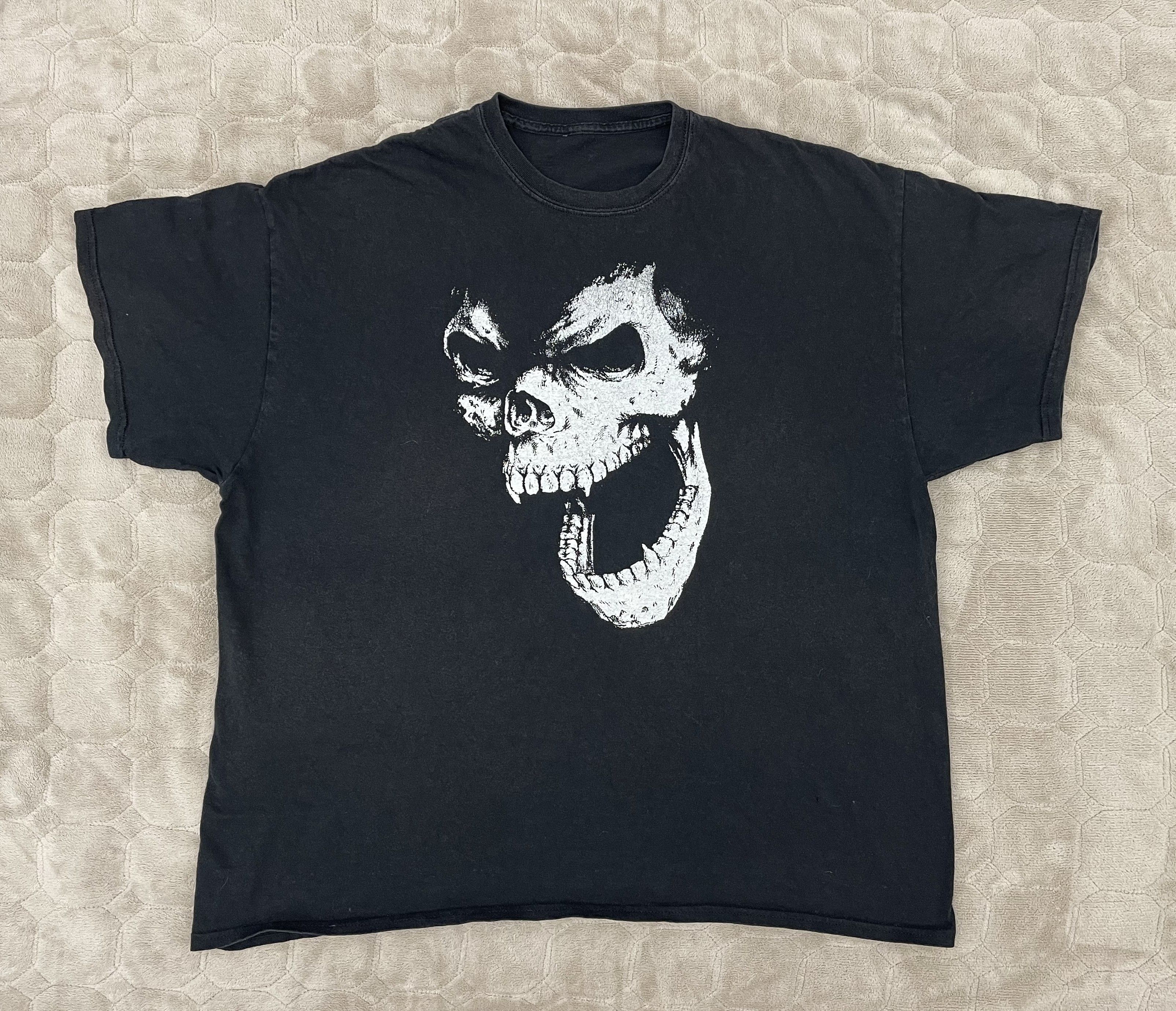 Vintage Vintage Skull T-Shirt Size US XXL / EU 58 / 5 - 1 Thumbnail