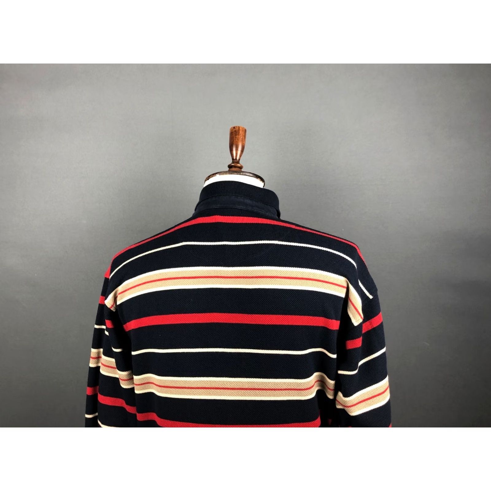 Paul & Shark Paul & Shark Polo Shirt Multicolor Striped Cotton Long Sleeve Men's L Size US L / EU 52-54 / 3 - 4 Thumbnail