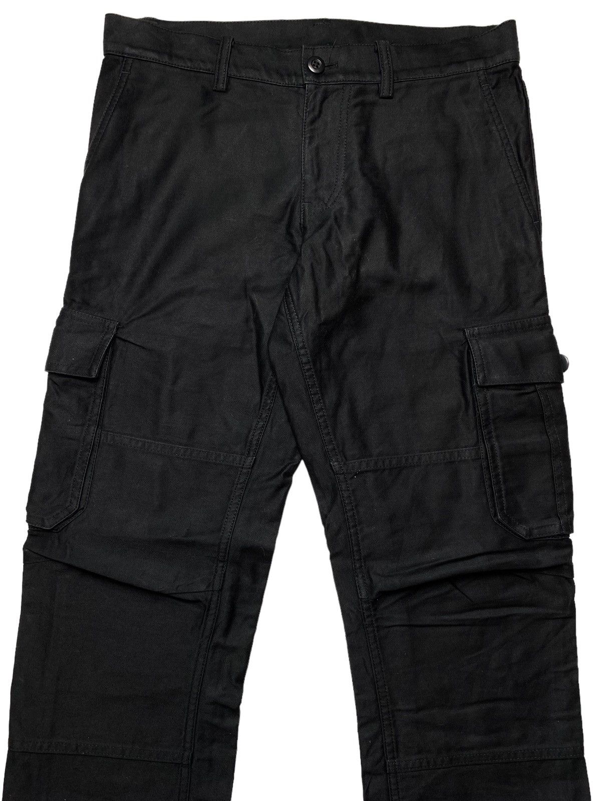 14th Addiction 2000s Shellac - Open Leg Zipper Cargo Pants Size US 29 - 3 Thumbnail