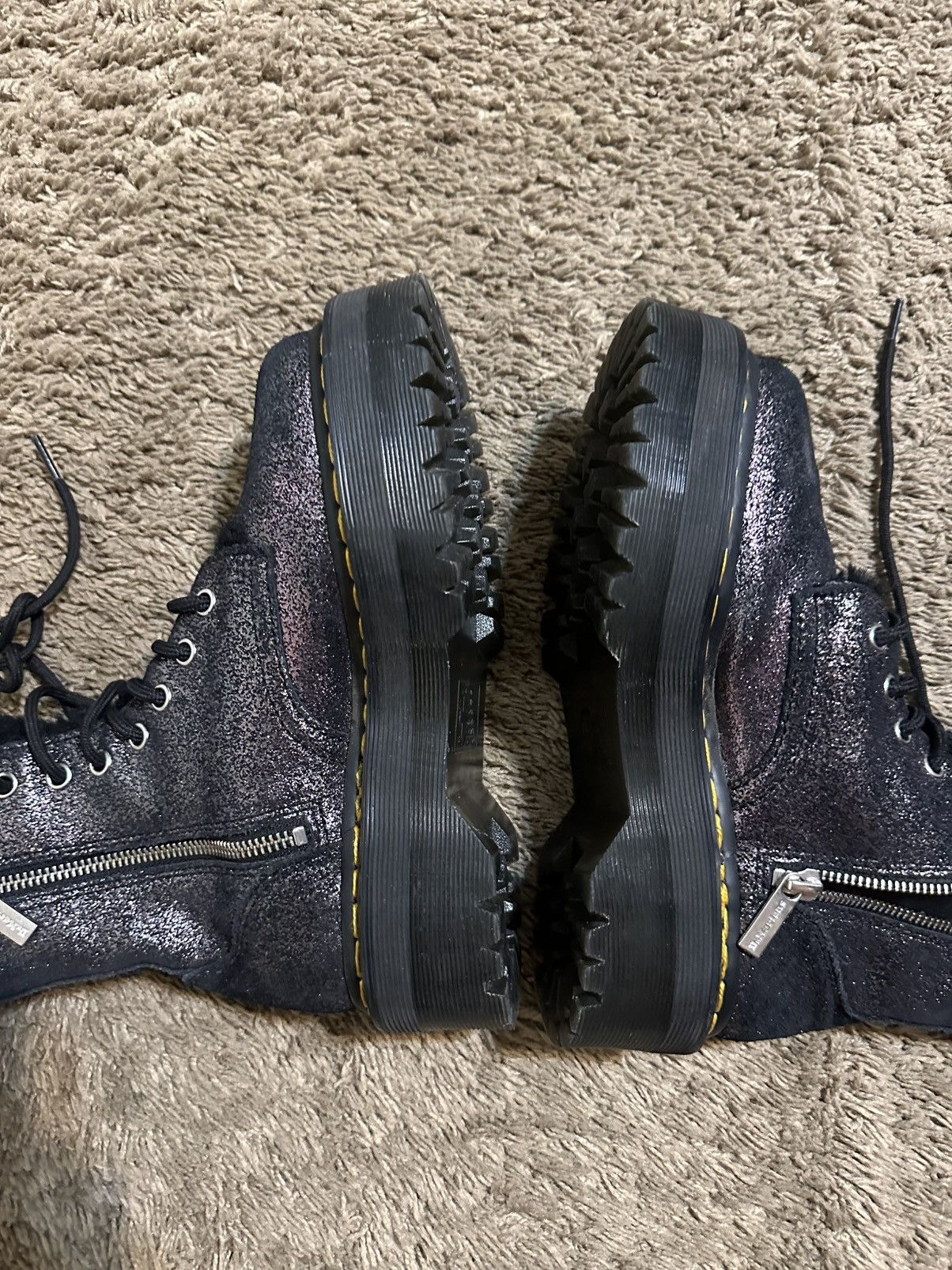 Dr. Martens Vintage Dr. Martens Jadon leather platform boots size 6 Size US 6 / IT 36 - 10 Thumbnail