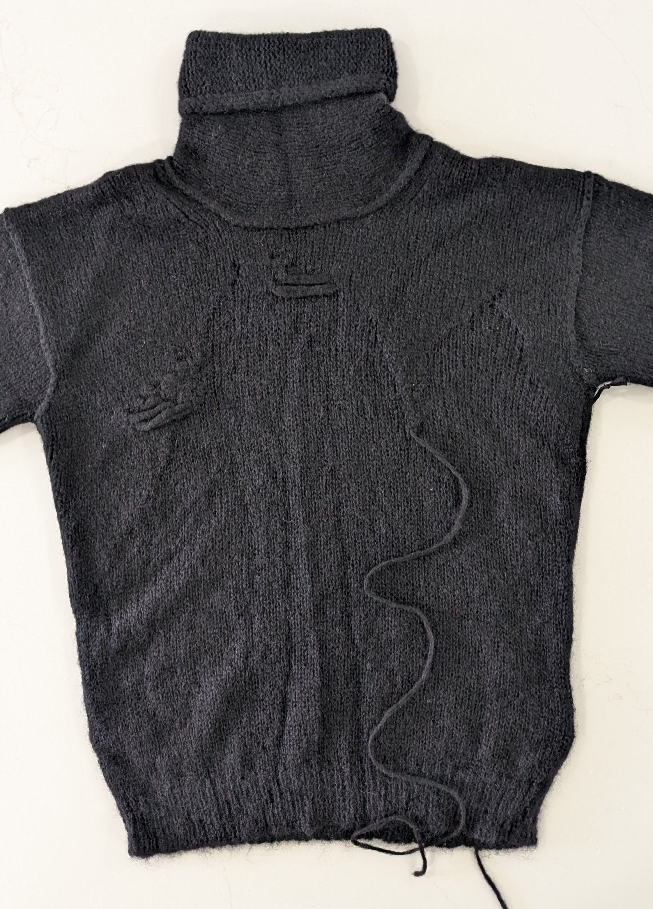 Isabel Benenato Isabel Benenato Black Alpaca Mohair Turtleneck Size M Size M / US 6-8 / IT 42-44 - 2 Thumbnail