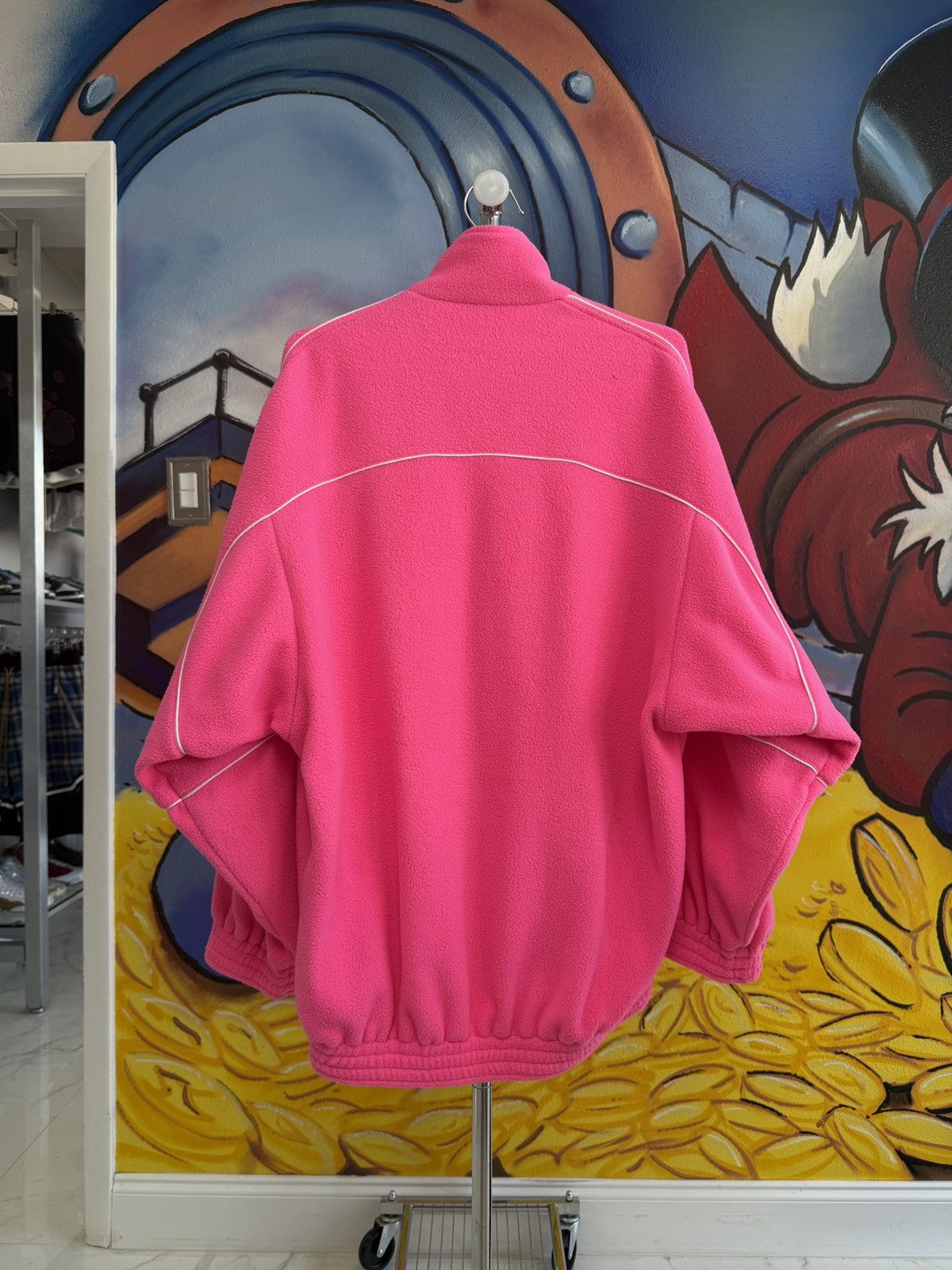 Balenciaga Balenciaga Tracksuit Jacket Double Brushed Violet-Pink Size XXS / US 00 / IT 34 - 2 Thumbnail