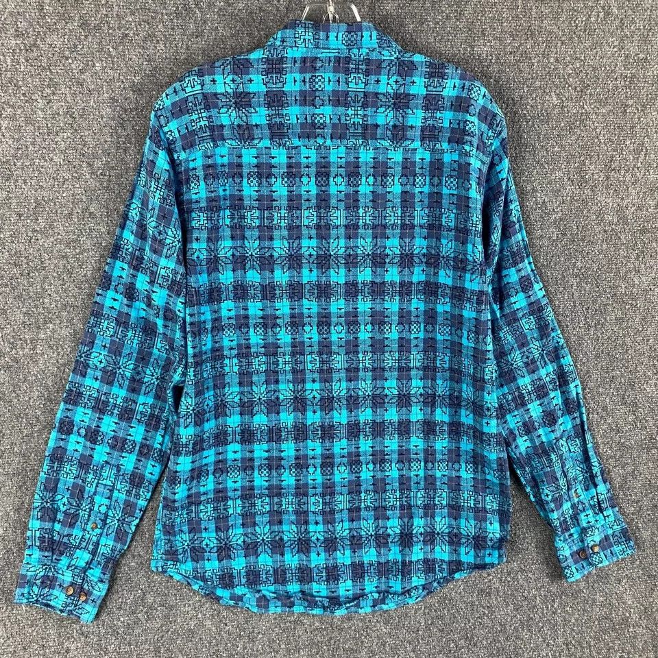 Aeropostale Aeropostale Flannel Shirt Men's M Tattersall Check Aztec Size US M / EU 48-50 / 2 - 8 Thumbnail