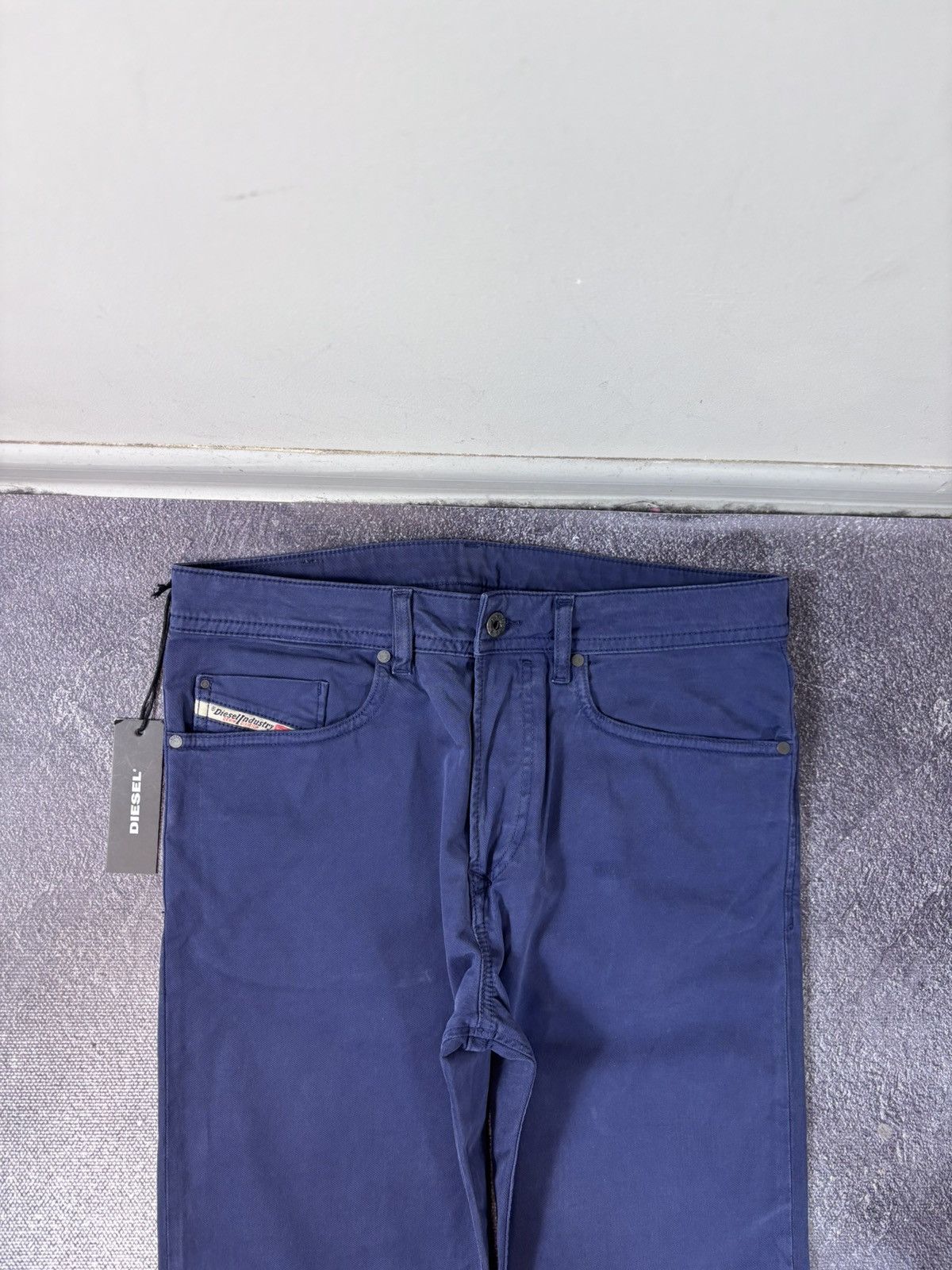 Diesel Diesel Buster NWT Men’s Navy Blue Straight Fit Pants Jeans Size US 29 - 7 Thumbnail