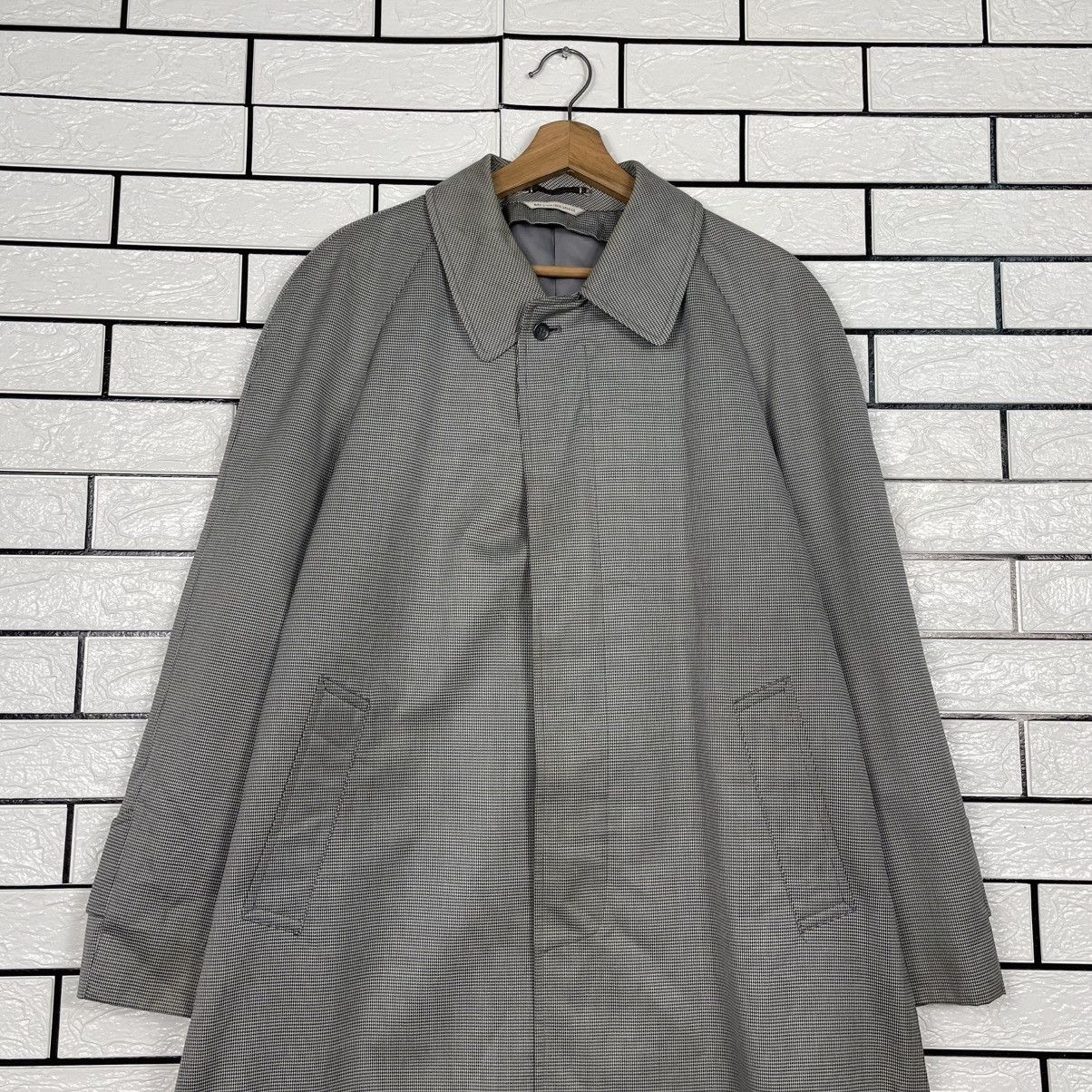 Oscar De La Renta Oscar De La Renta Houndstooth Trenchcoat Size US M / EU 48-50 / 2 - 3 Thumbnail