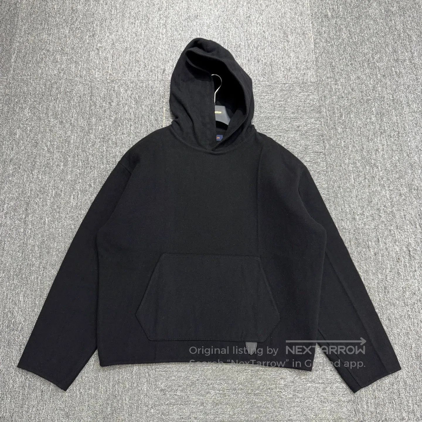 Louis Vuitton Black Oversized Hoodie with Front Pocket - Size S. Size US S / EU 44-46 / 1 - 1 Thumbnail