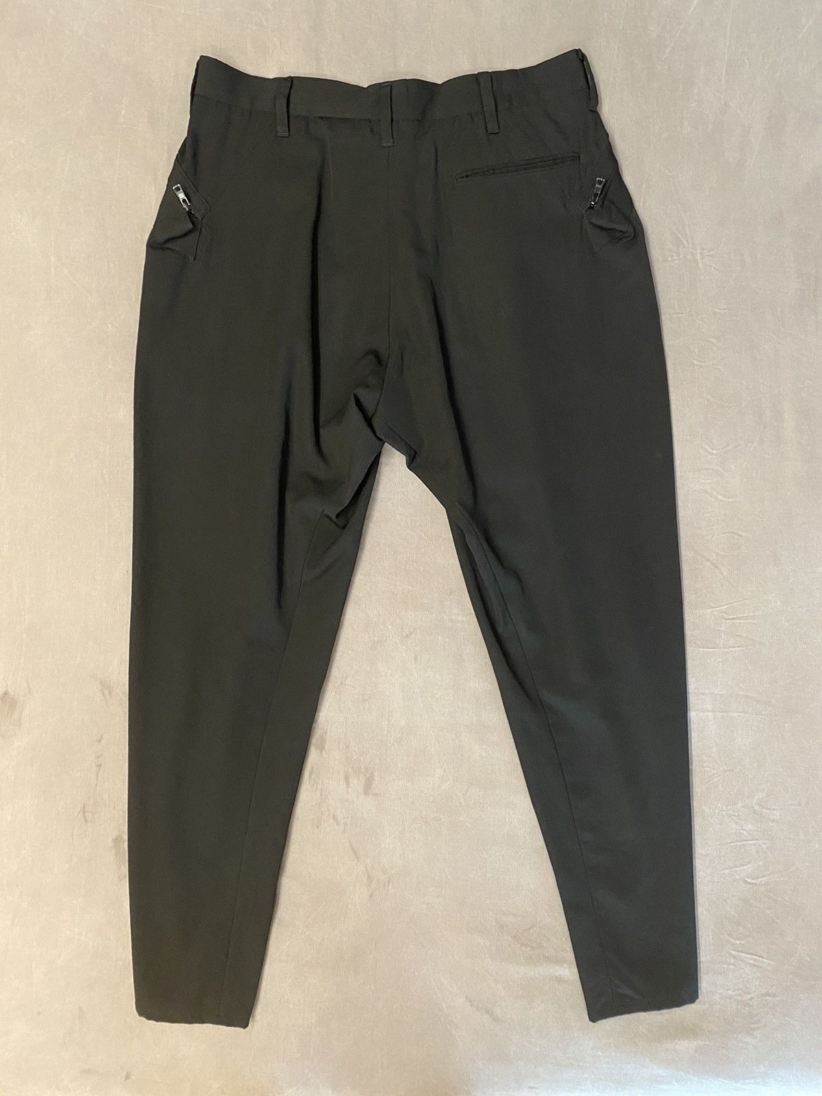 Y-3 Black Side Zipper Pocket Pants Size US 36 / EU 52 - 2 Thumbnail