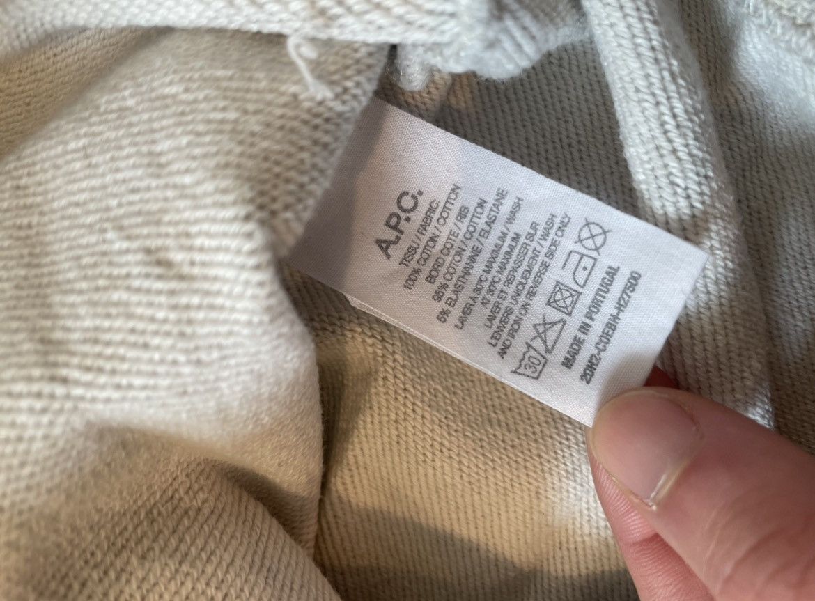 A.P.C. A.P.C. Grey “Rue Madame Paris” Crewneck Size US M / EU 48-50 / 2 - 4 Thumbnail