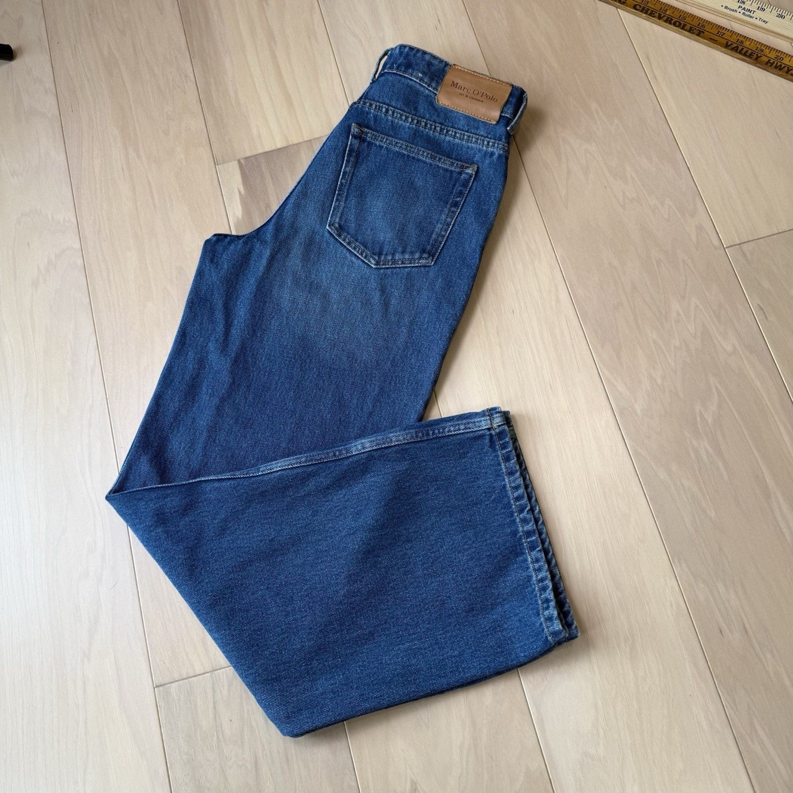 Marc O'Polo Marc O'Polo Sodra Jeans Women's 28 Blue Wide Leg High Rise Size 28" / US 6 / IT 42 - 12 Thumbnail
