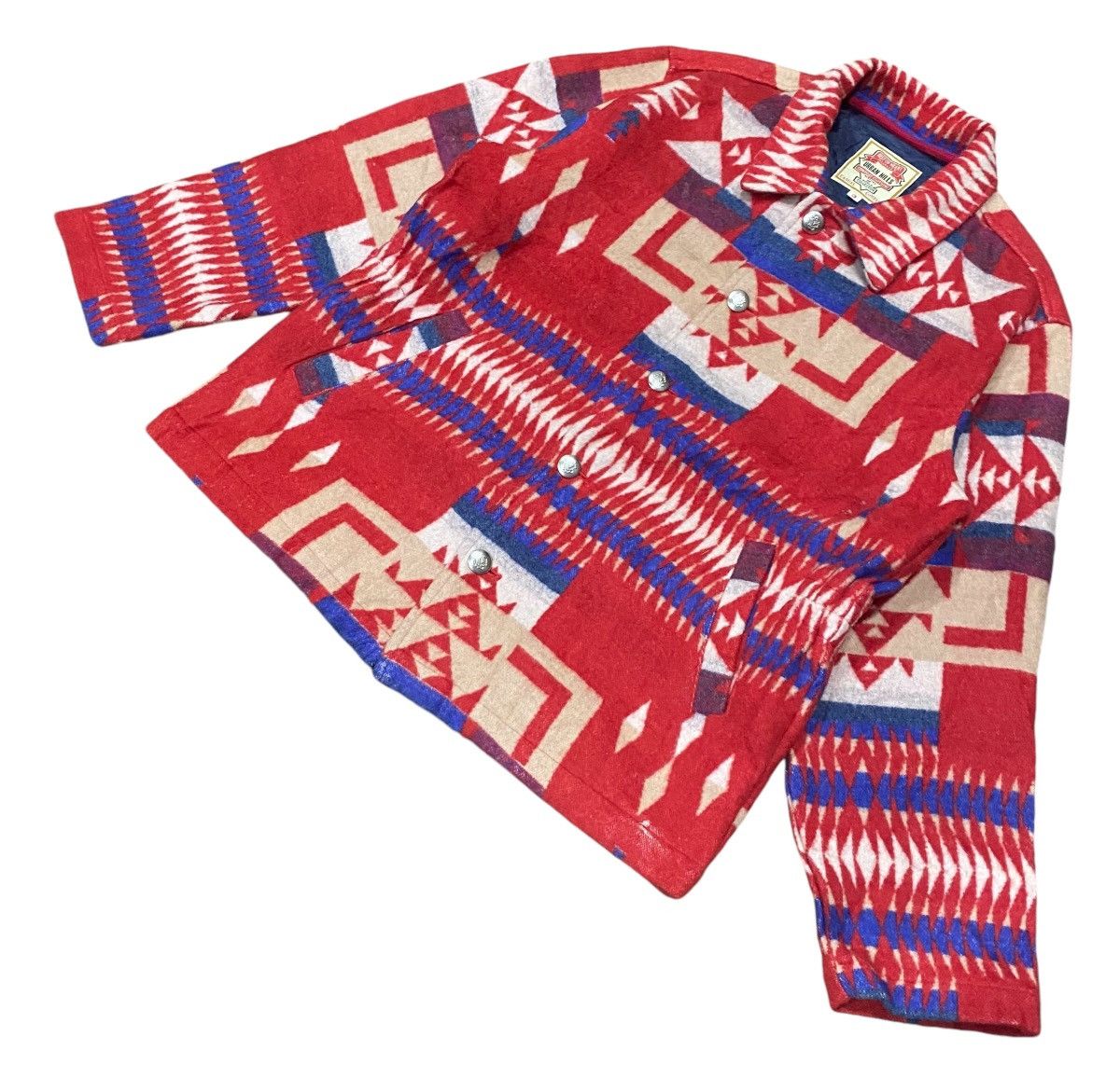 Native Vtg URBAN HILLS Navajo Native Wool Button Size US M / EU 48-50 / 2 - 4 Thumbnail
