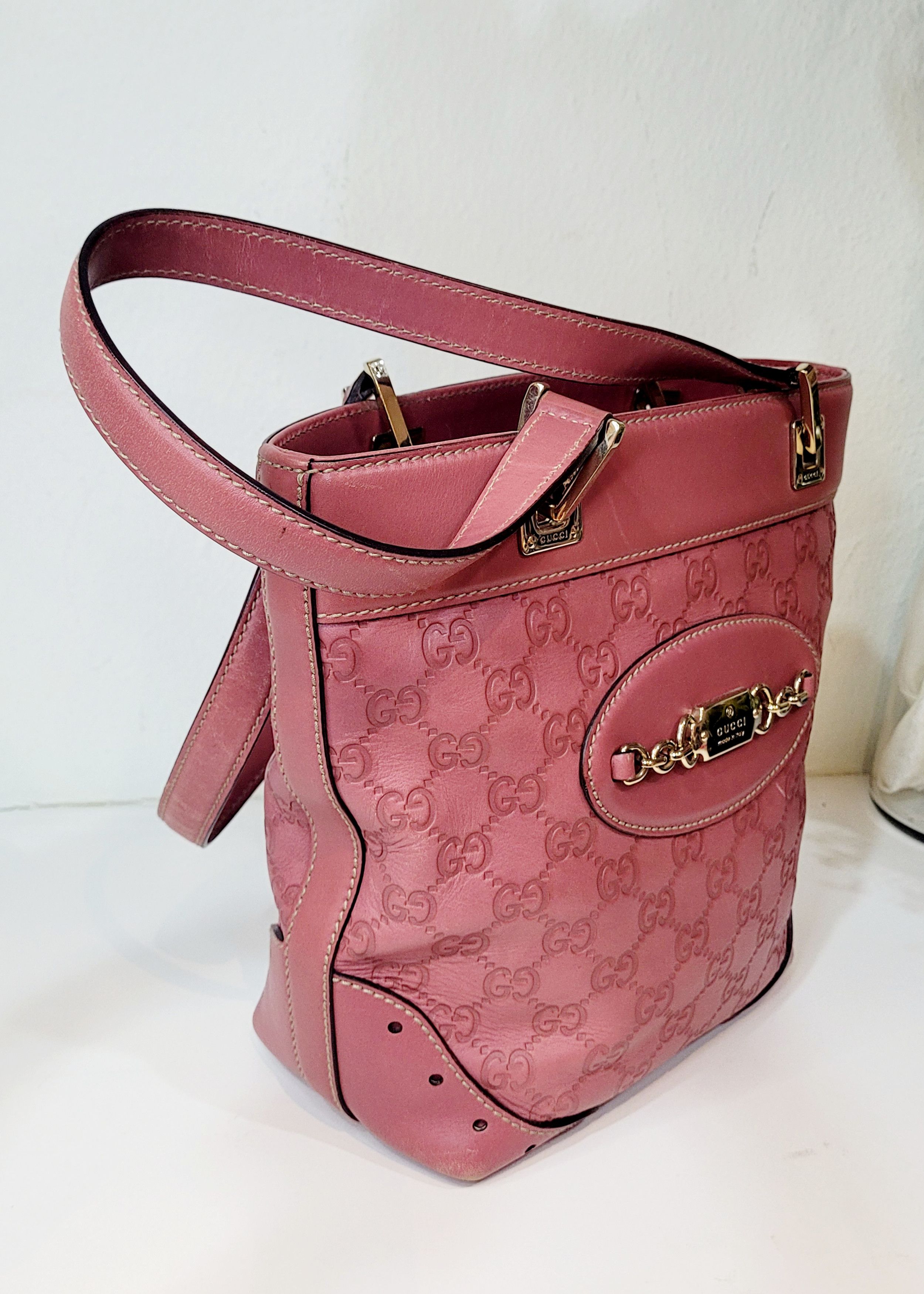 Gucci Gucci GG Guccissima Punch Tote Handbag 145994 Size ONE SIZE - 4 Thumbnail