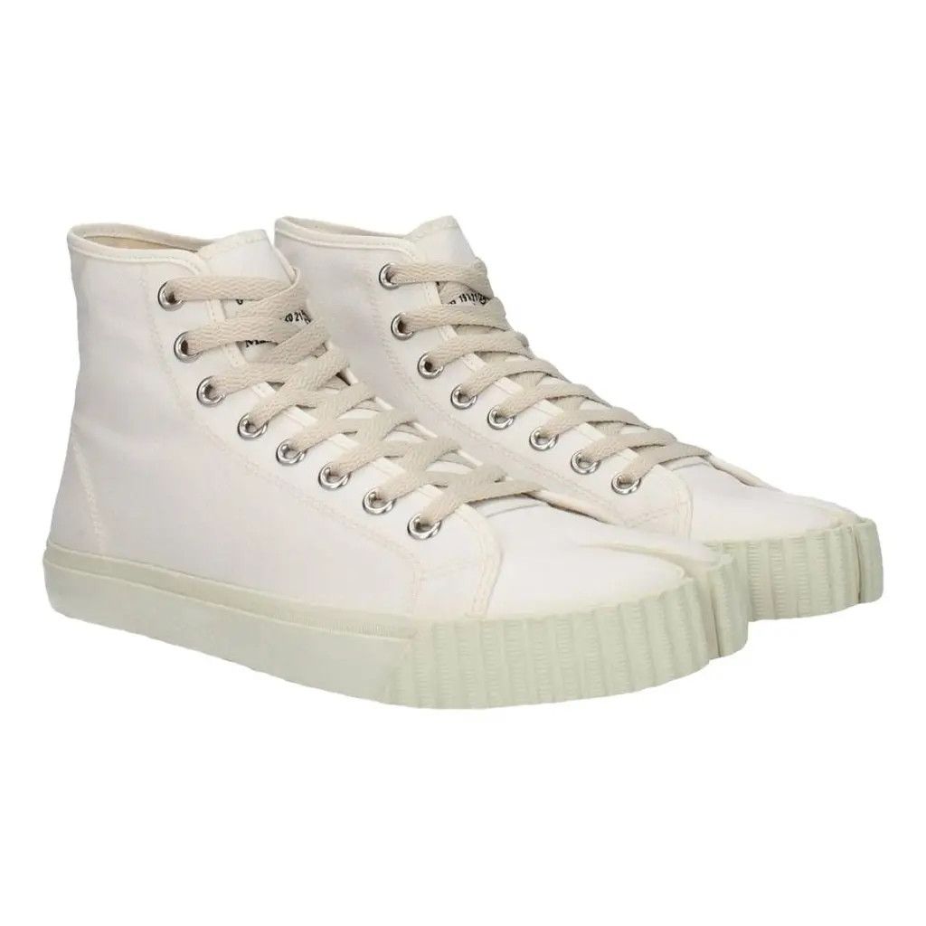 Maison Margiela o1y1124 Hi-Top Sneakers In White Size US 9 / EU 42 - 1 Thumbnail