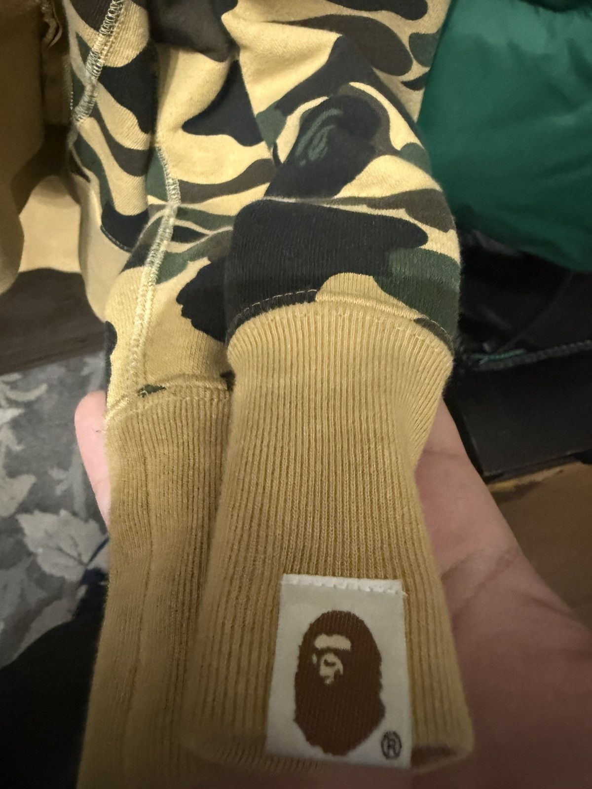 Bape Bape 1st Camo Zip up shark hoodie Size US XXL / EU 58 / 5 - 7 Thumbnail